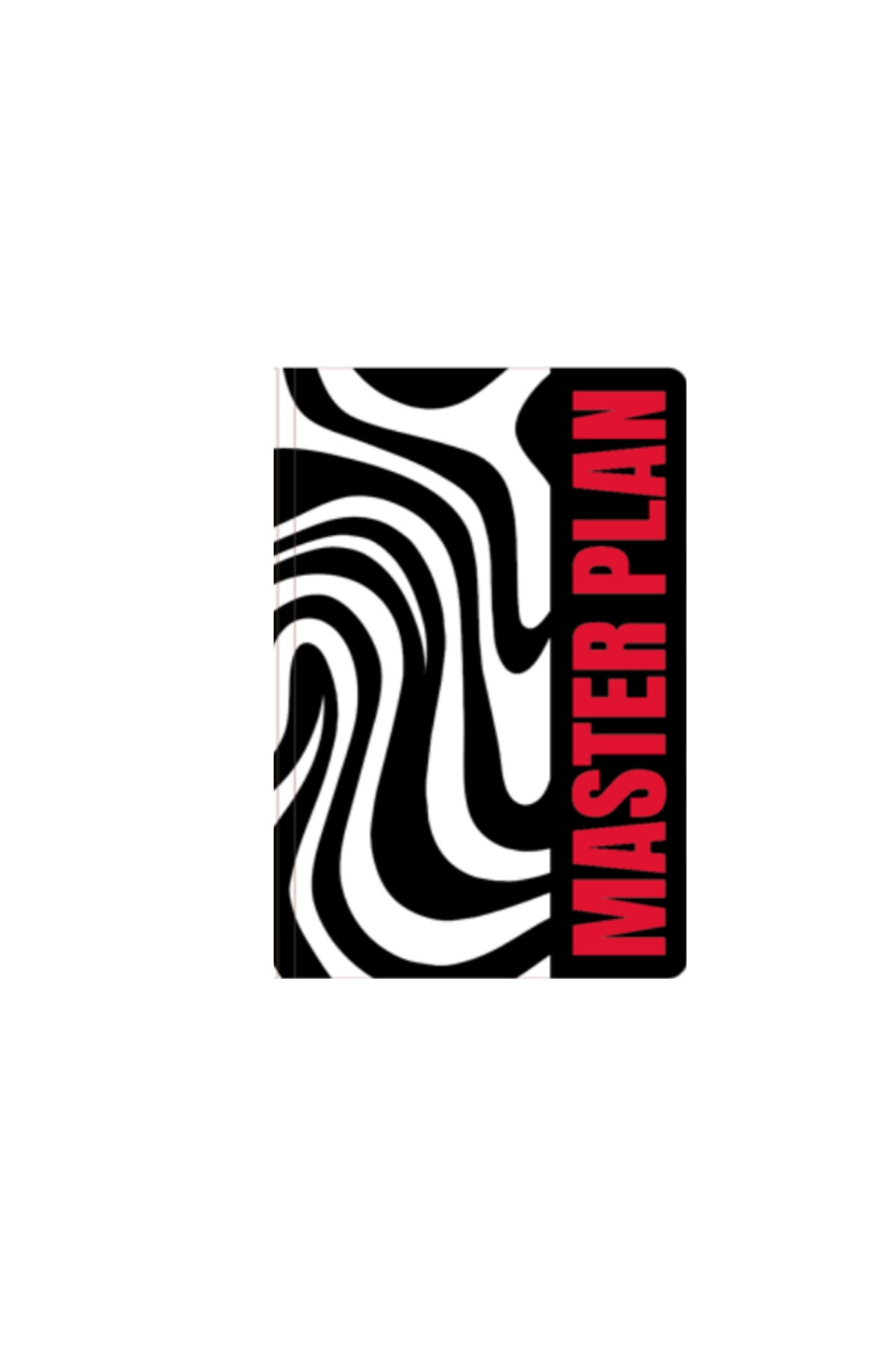 Sert Kapak A5 Çizgili Defter 14x21 cm 192 Sayfa - Words Collection Master Plan