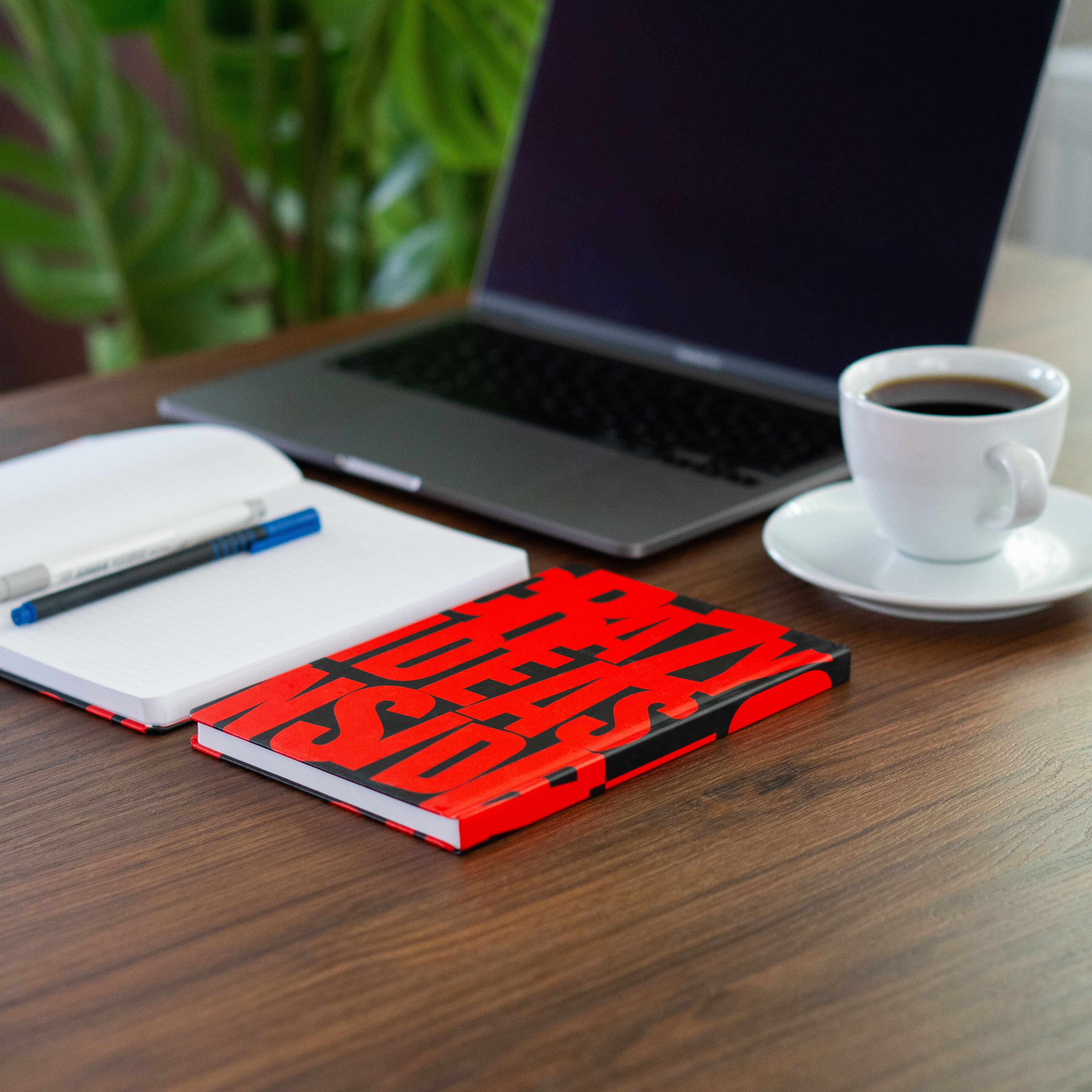 Sert Kapak A5 Çizgili Defter 14x21 cm 192 Sayfa Not Defteri - Words Collection Okul Defteri