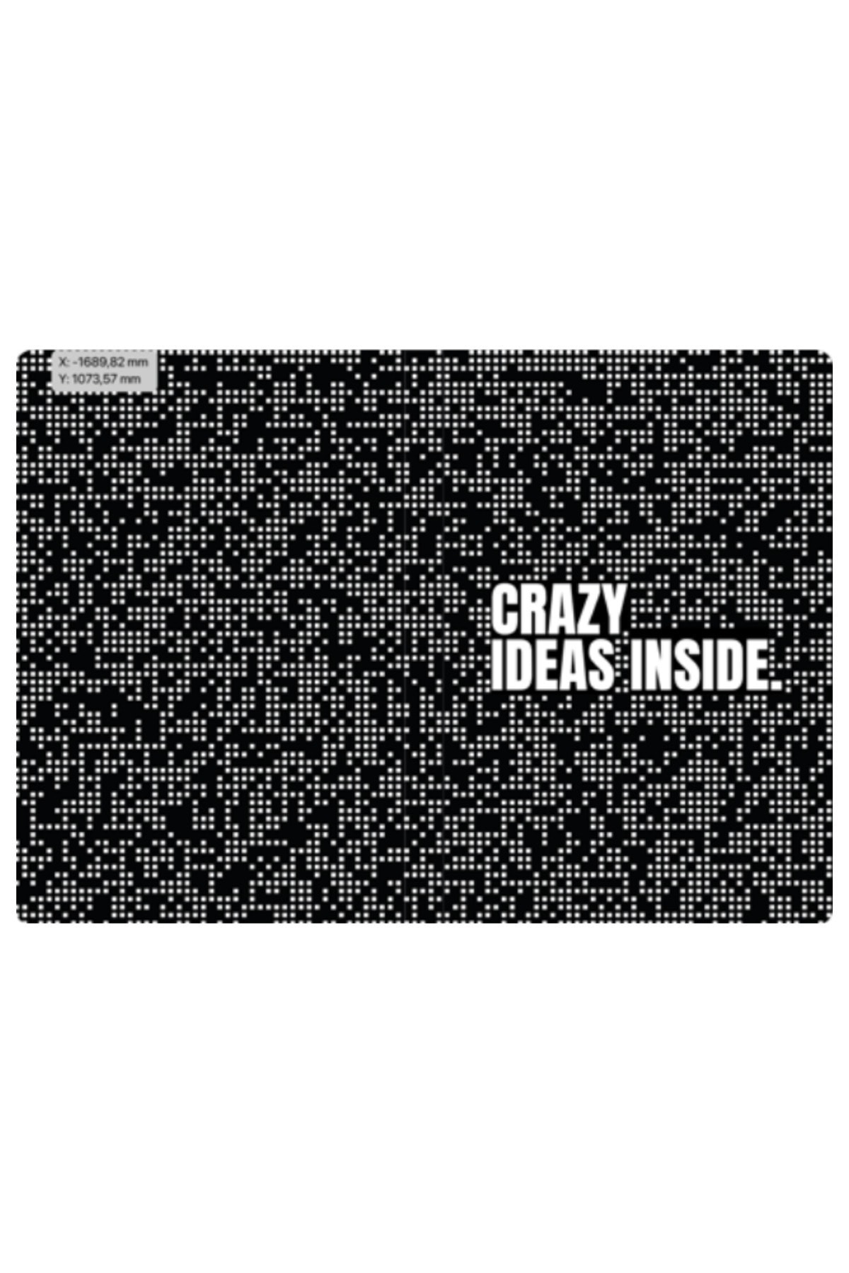 Sert Kapak A5 Çizgili Defter 14x21 cm 192 Sayfa - Words Collection Pixel Crazy Not Defteri