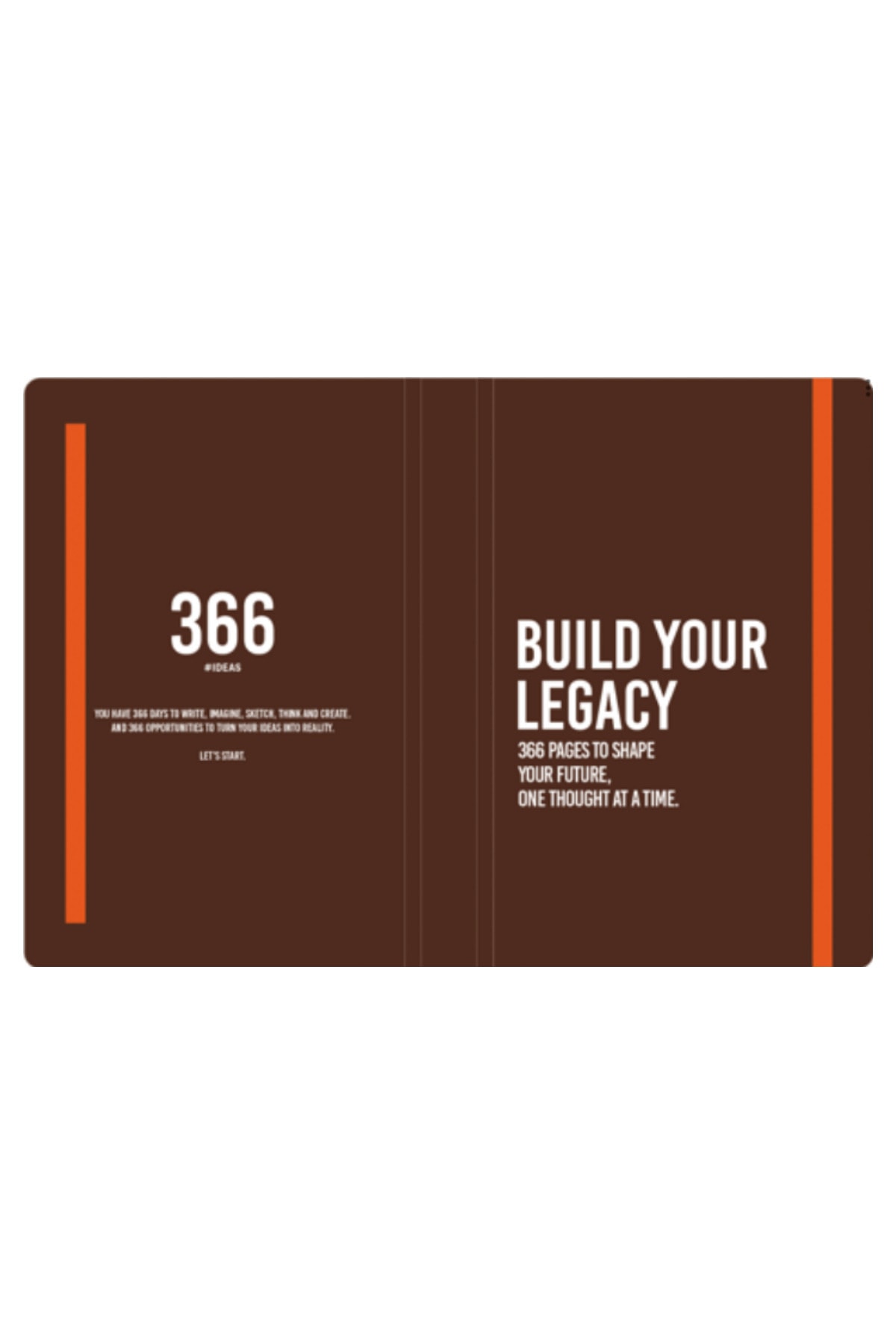 366. Gün Collection – Sert Kapak A5 Ajanda 14x21 cm Çizgili Defter Premium