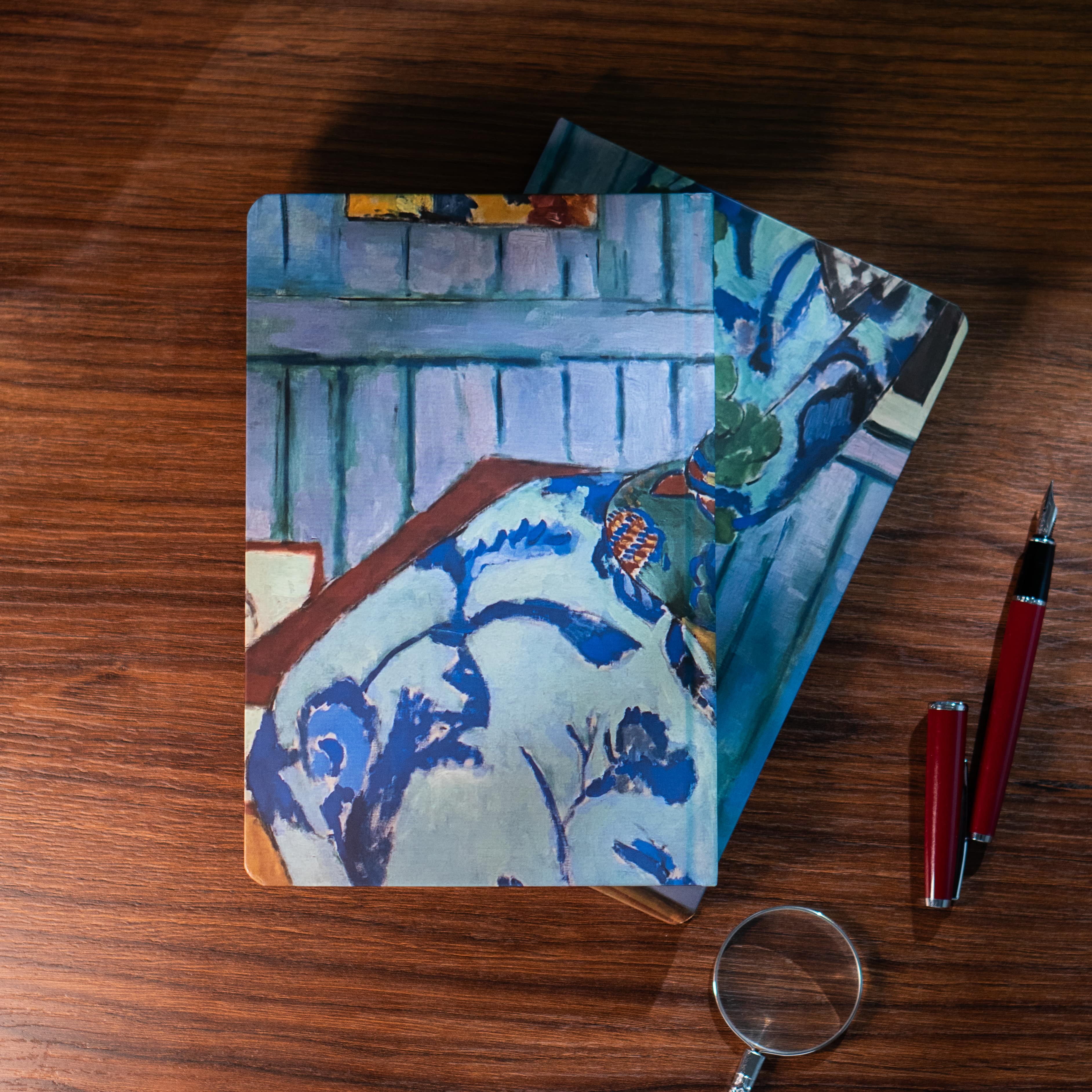 Art Collection Matisse Geraniums - Sert Kapak A5 Noktalı Defter 14x21 cm Okul Defteri