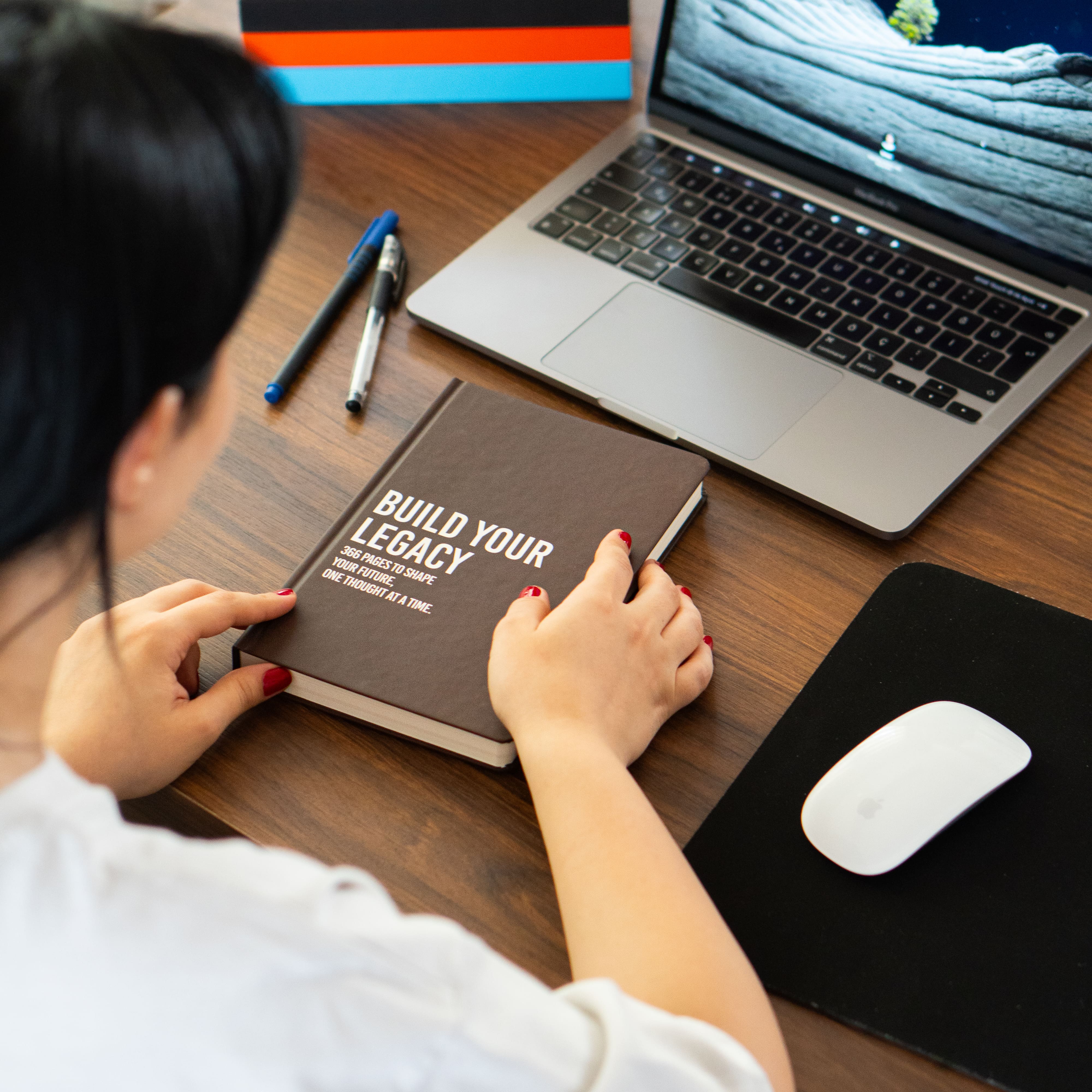 366. Gün Collection – Sert Kapak A5 Ajanda 14x21 cm Çizgili Defter Premium