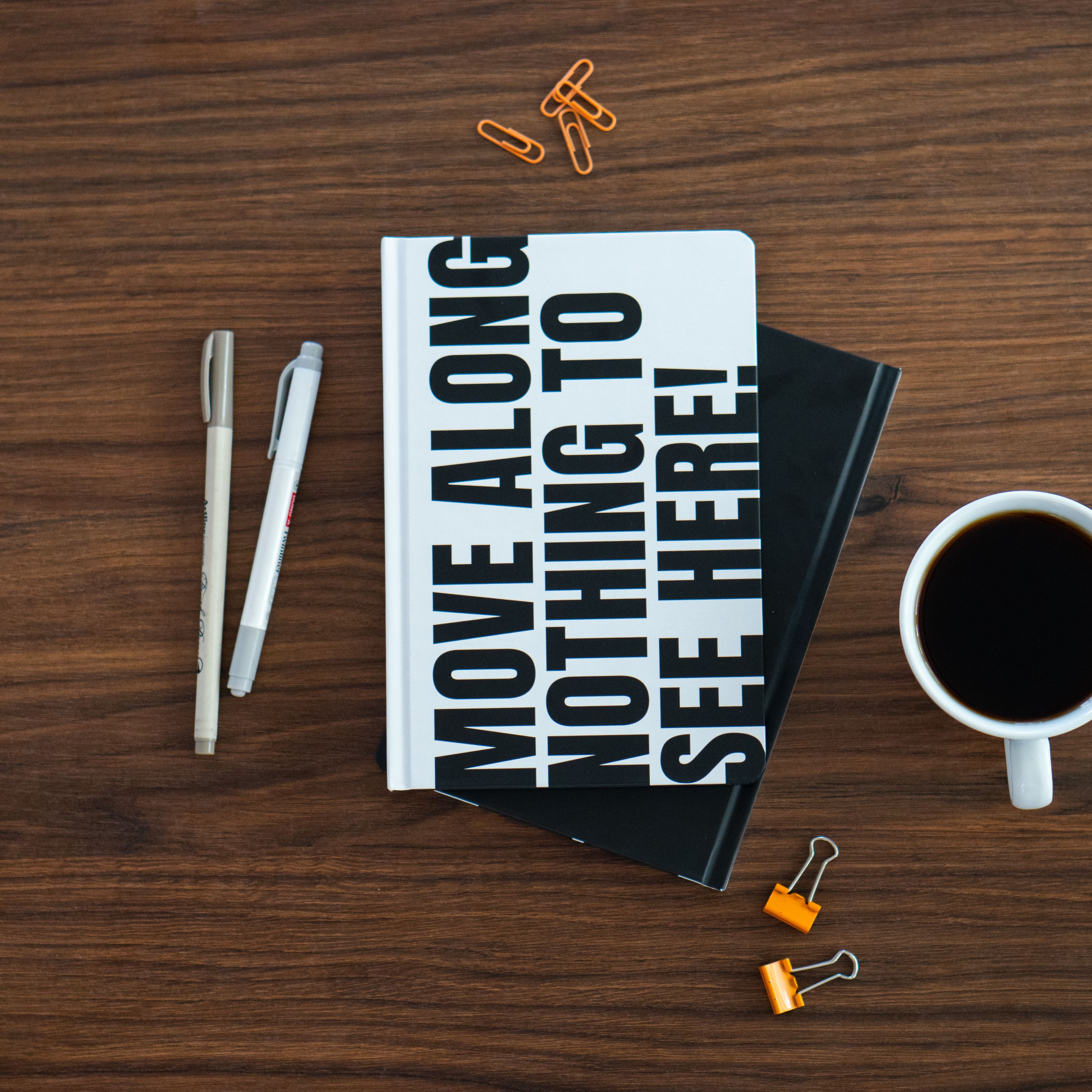 Sert Kapak A5 Çizgili Defter 14x21 cm Not Defteri - Words Collection Move Along