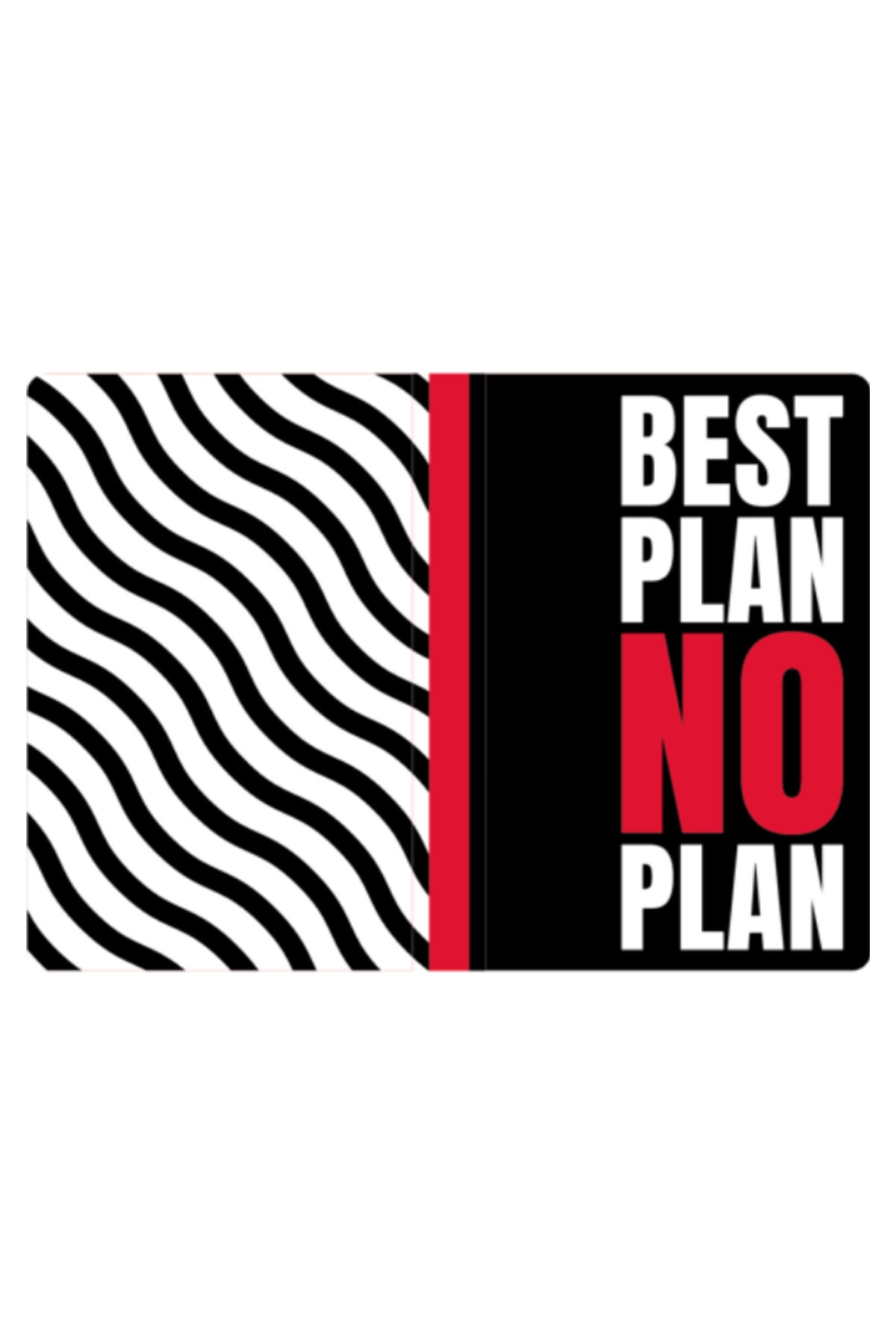 Sert Kapak A5 Çizgili Not Defteri 14x21 cm 192 Sayfa - Words Collection Best Plan, No Plan