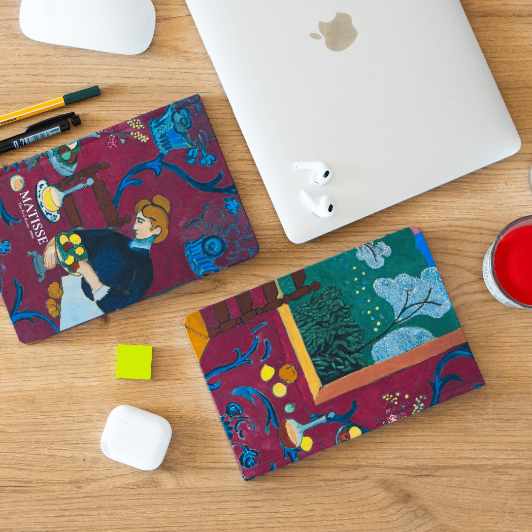 Art Collection Matisse The Red Room Not Defteri - Sert Kapak A5 Noktalı Defter 14x21 cm