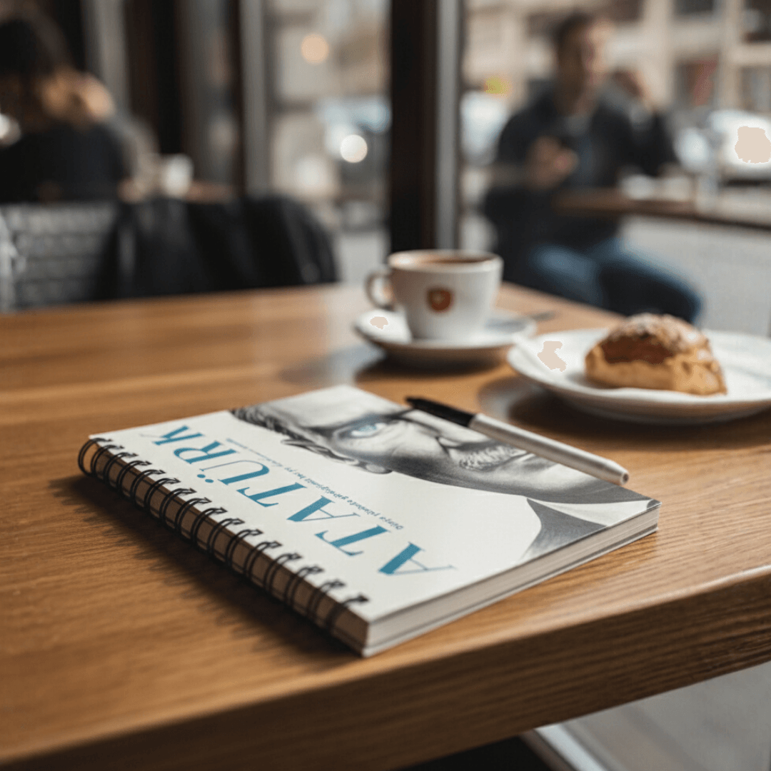 Atatürk Özel Seri Collection Sert Kapak A5 Defter - Çizgisiz 160 Sayfa 