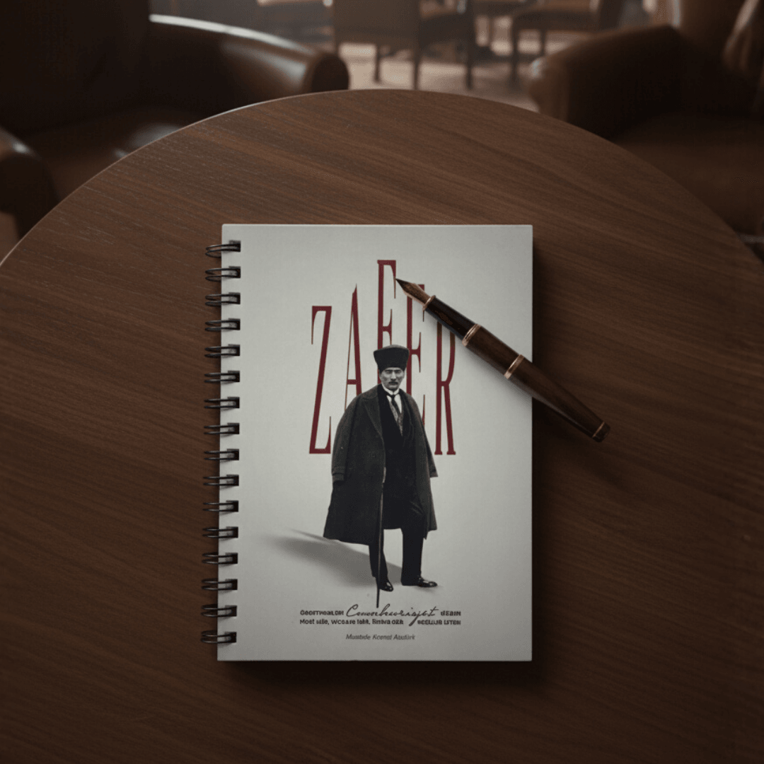 Atatürk Özel Seri Collection Sert Kapak A5 Defter - Çizgisiz 160 Sayfa  - ATATÜRK-05