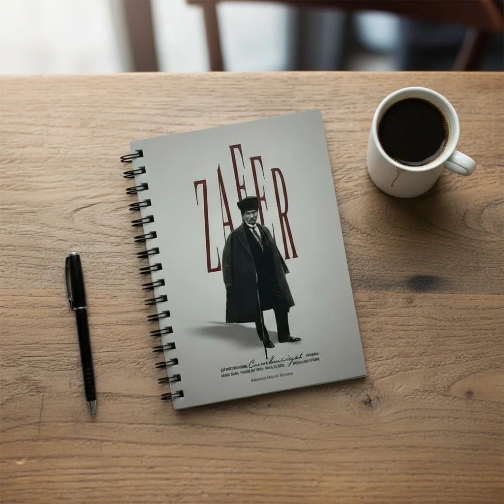 Atatürk Özel Seri Collection Sert Kapak A5 Defter - Çizgili 160 Sayfa  - ATATÜRK-05