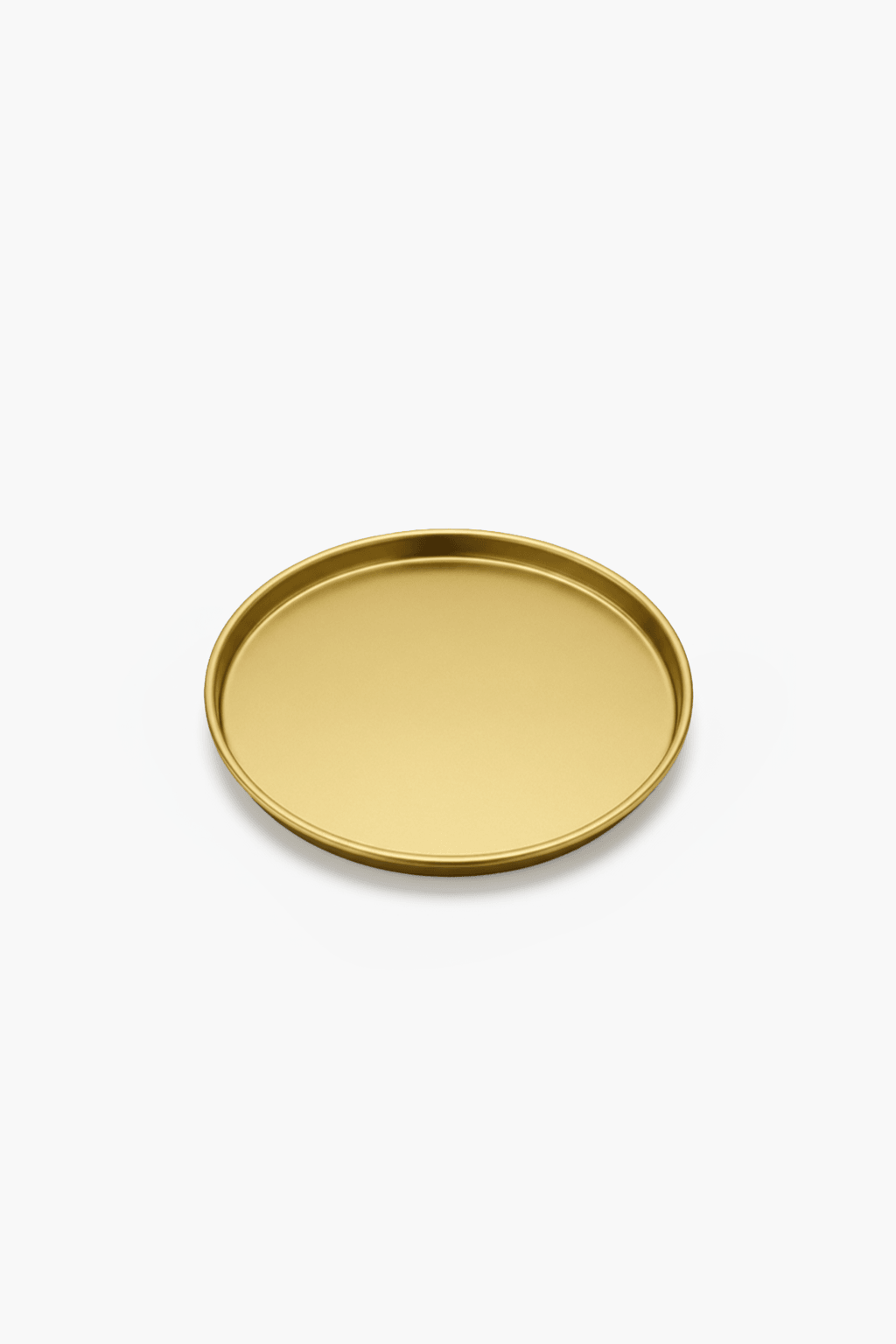 Lux Gold 25 cm Yuvarlak Sunum Tepsisi