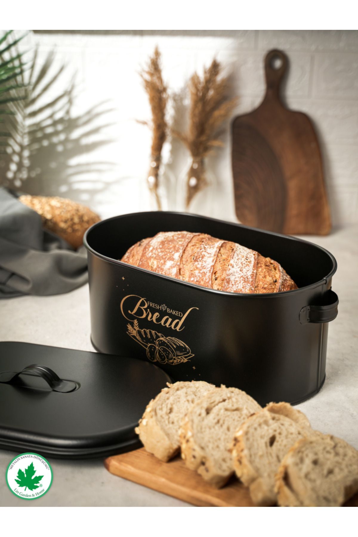Metal Kapaklı Ekmeklik – Bread Baskılı