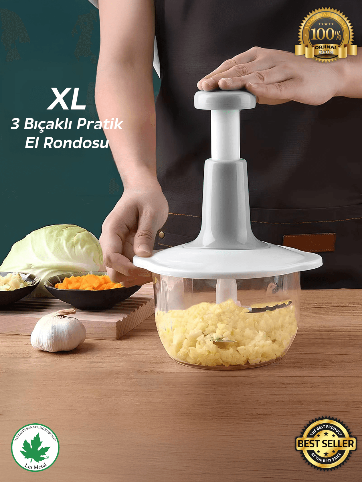 Bas Kes XL Pratik El Robotu – 1500 ml 