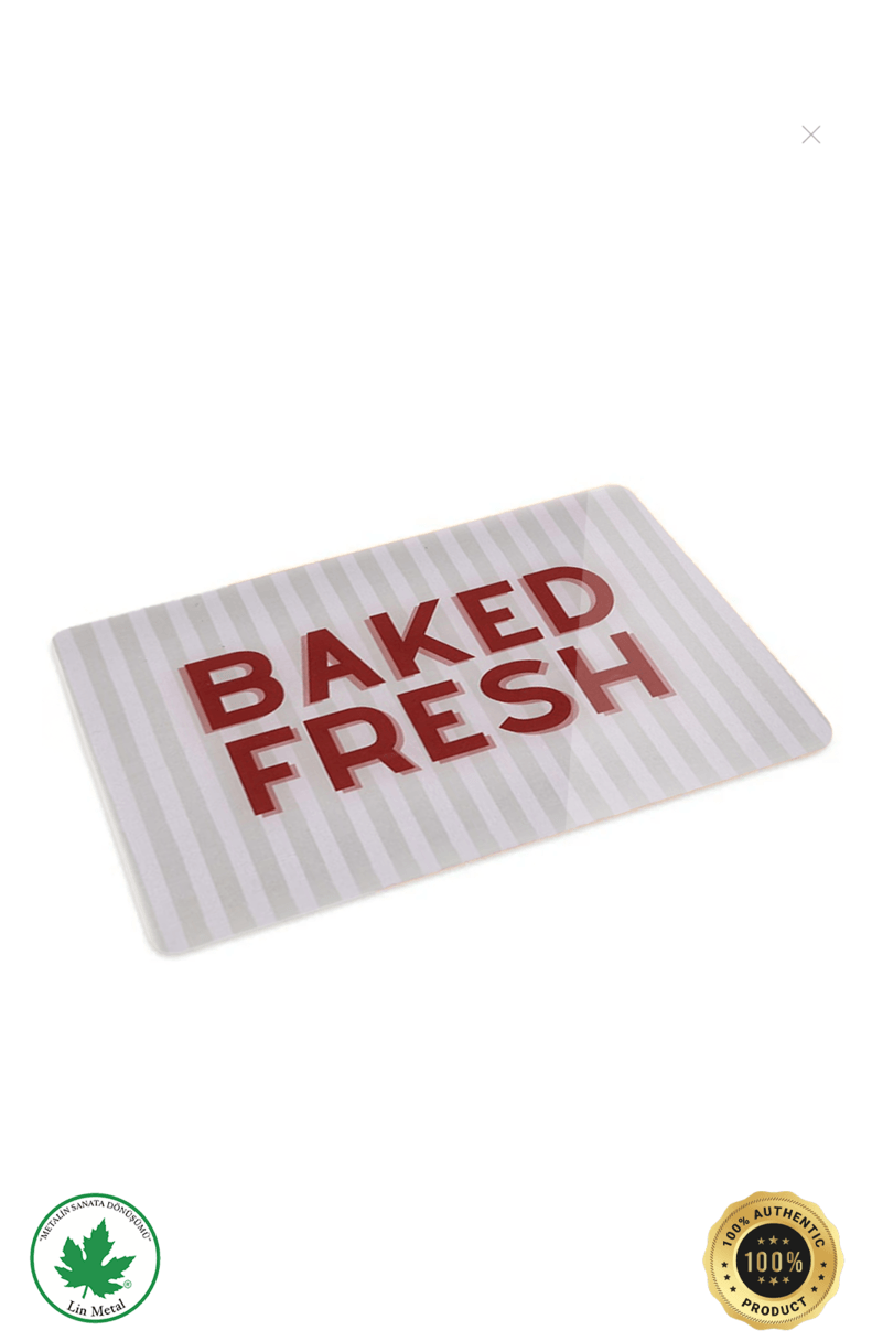 Temperli Cam Kesim Tahtası 25*35 Siyah My Kitchen – Çizilmez, Isıya Dayanıklı, Kırılmaz, Kaymaz