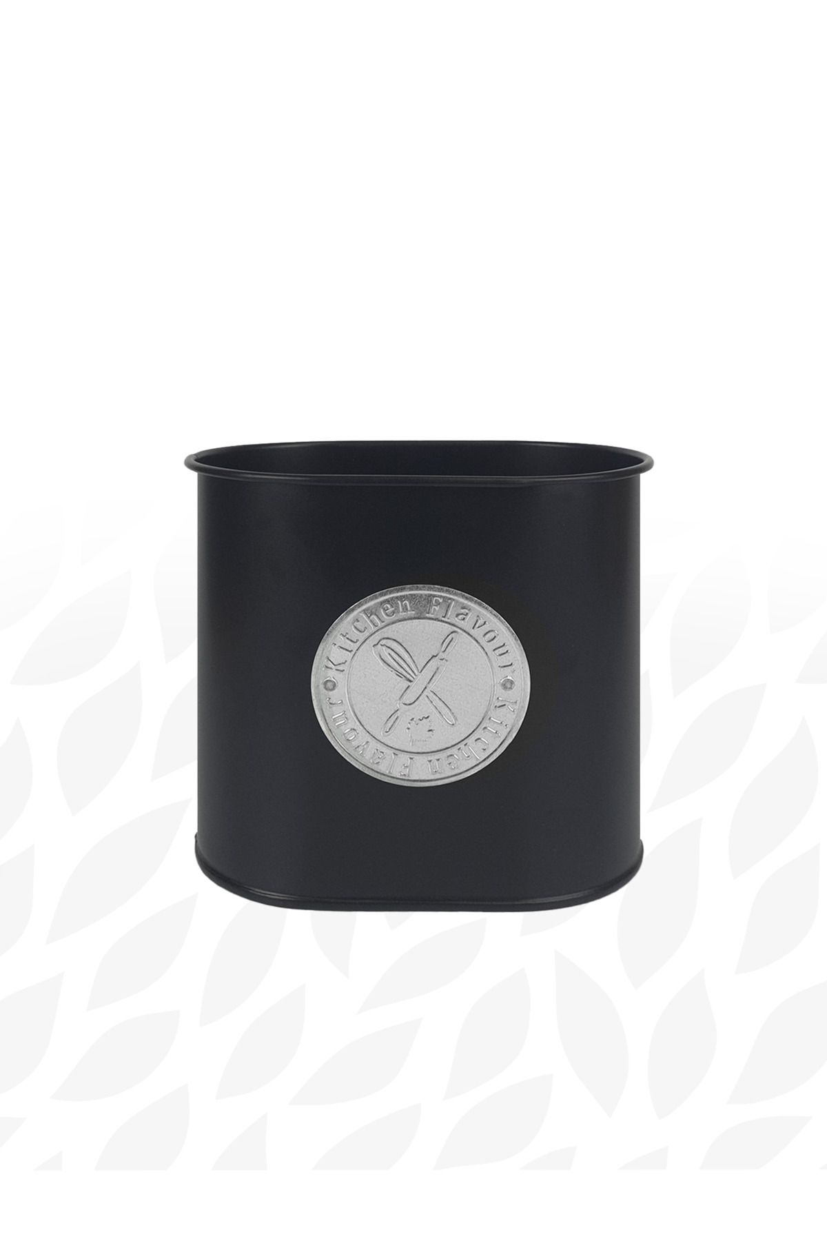 Metal Baton Çok Amaçlı Organizer – Kitchen Flavour Plakalı Mutfak & Banyo Saklama Kutusu