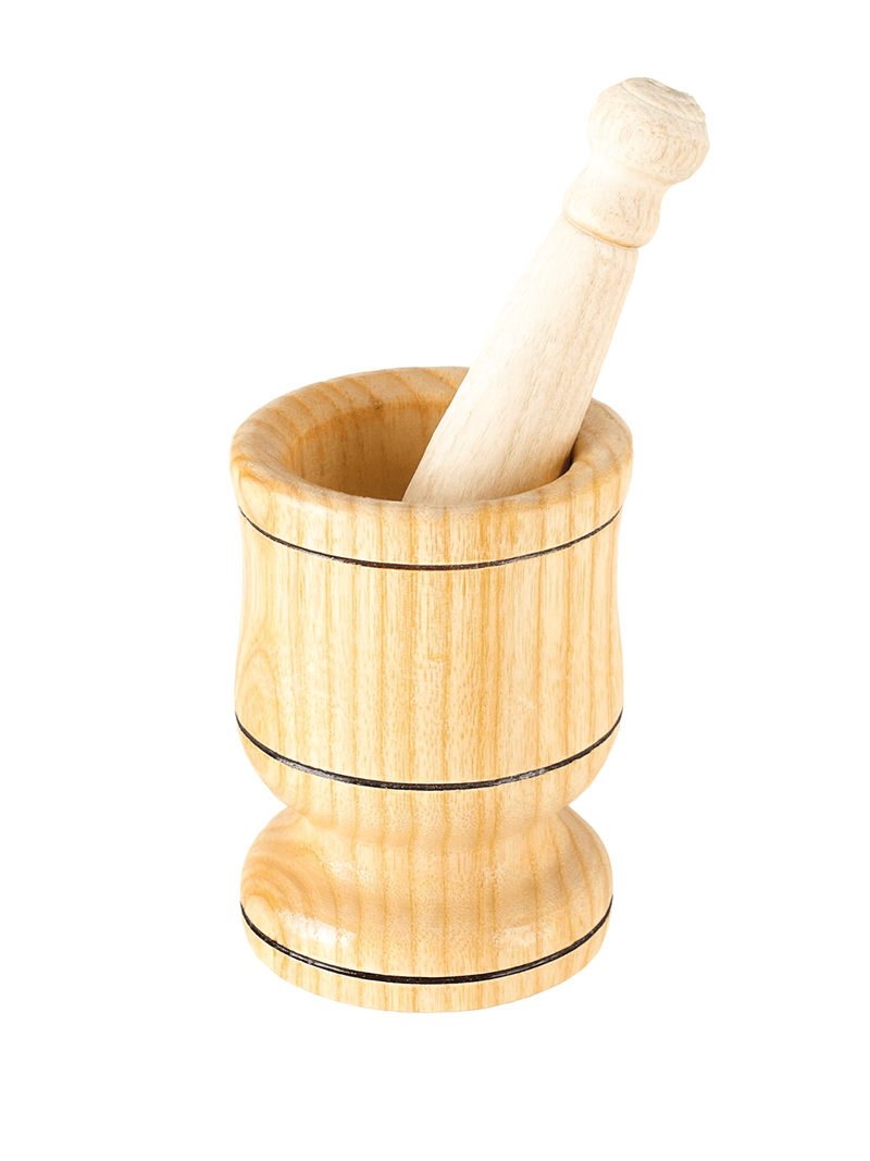 12 cm Ahşap Havan – Sarımsak Döveceği