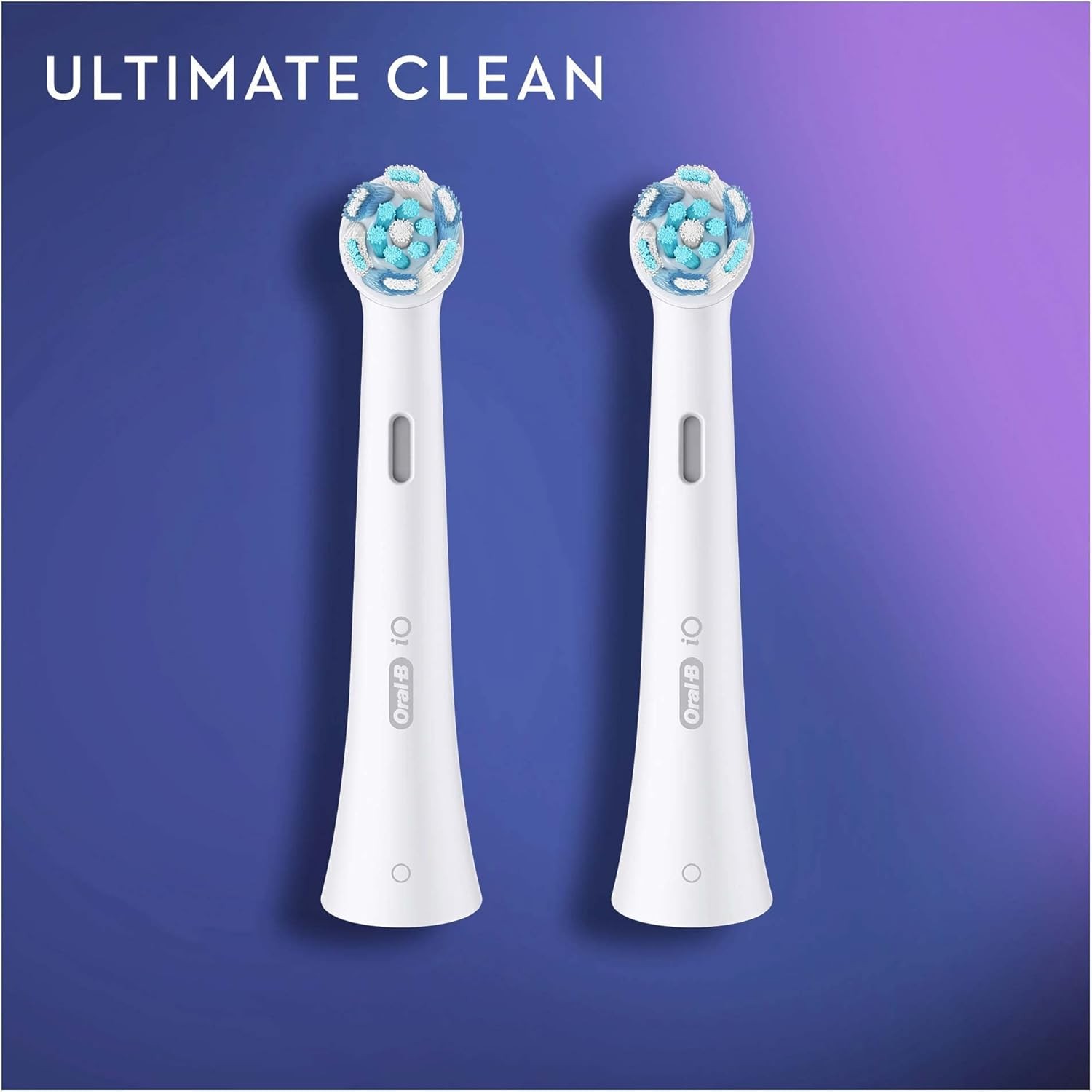 Oral-B iO Ultimate Clean Beyaz Diş Fırçası Yedek Başlığı 2 Adet