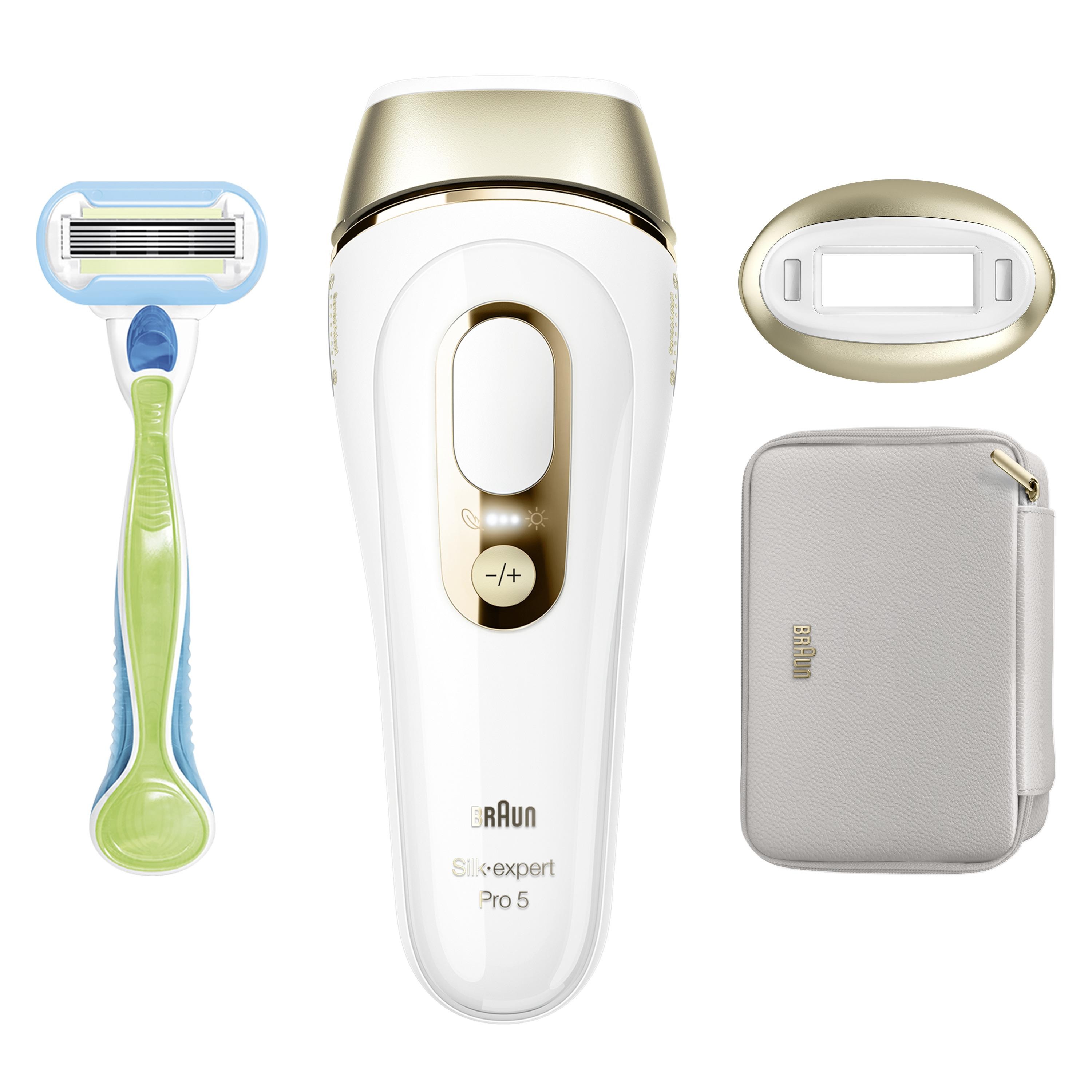 Braun IPL Silk·expert Pro 5, Evde Tüy Alma, Çanta, 1 Başlık ile, PL5052