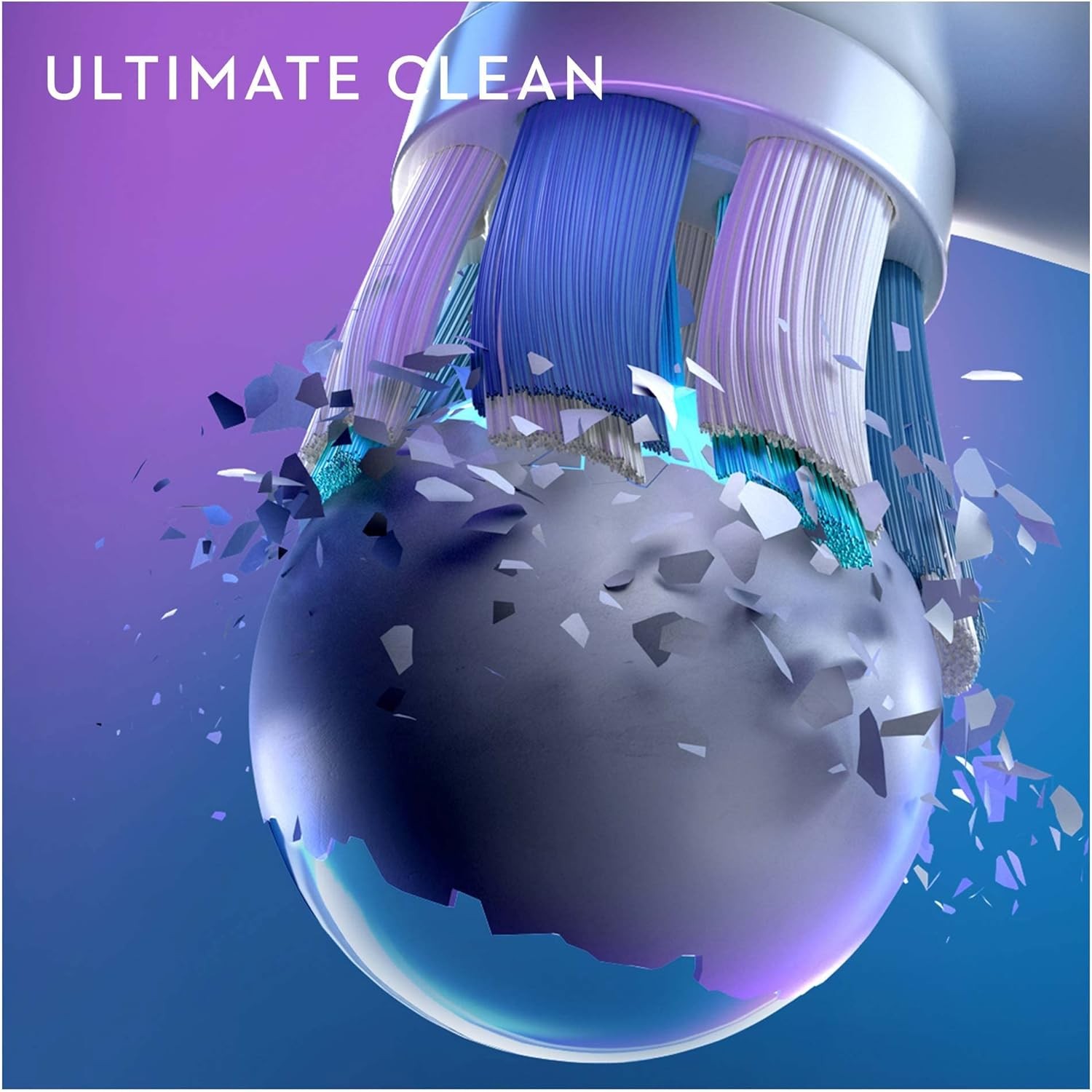 Oral-B iO Ultimate Clean Beyaz Diş Fırçası Yedek Başlığı 2 Adet