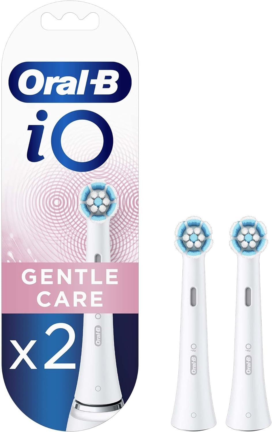 Oral-B iO Gentle Care Beyaz Diş Fırçası Yedek Başlığı 2 Adet