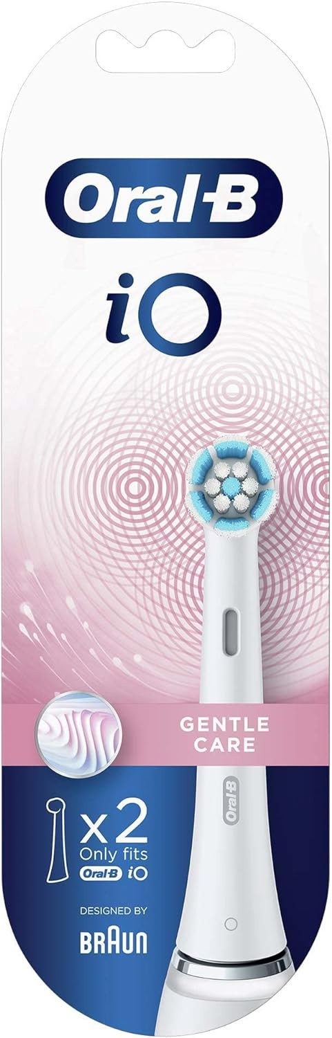 Oral-B iO Gentle Care Beyaz Diş Fırçası Yedek Başlığı 2 Adet