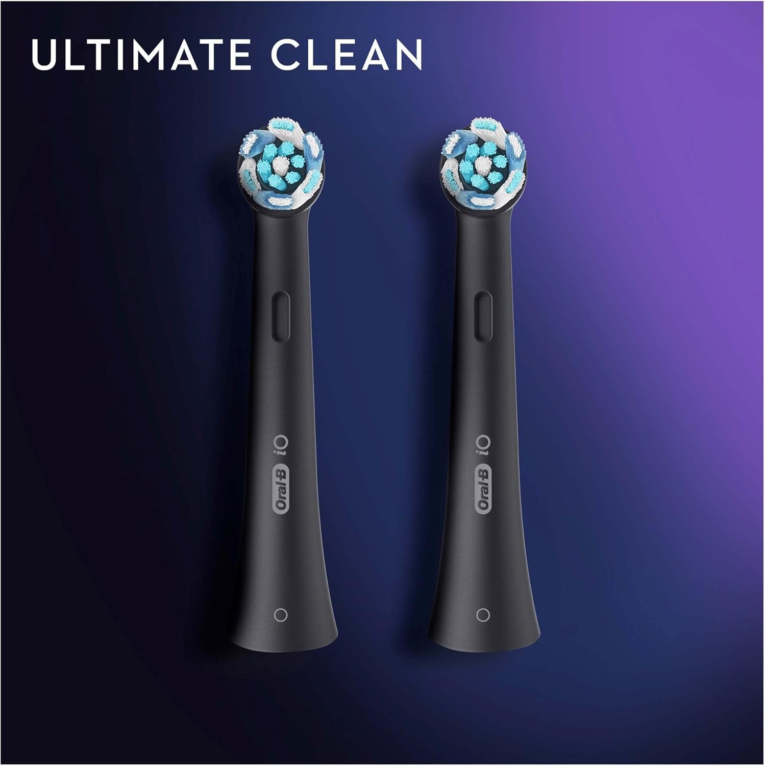 Oral-B iO Ultimate Clean Siyah Diş Fırçası Yedek Başlığı 2 Adet