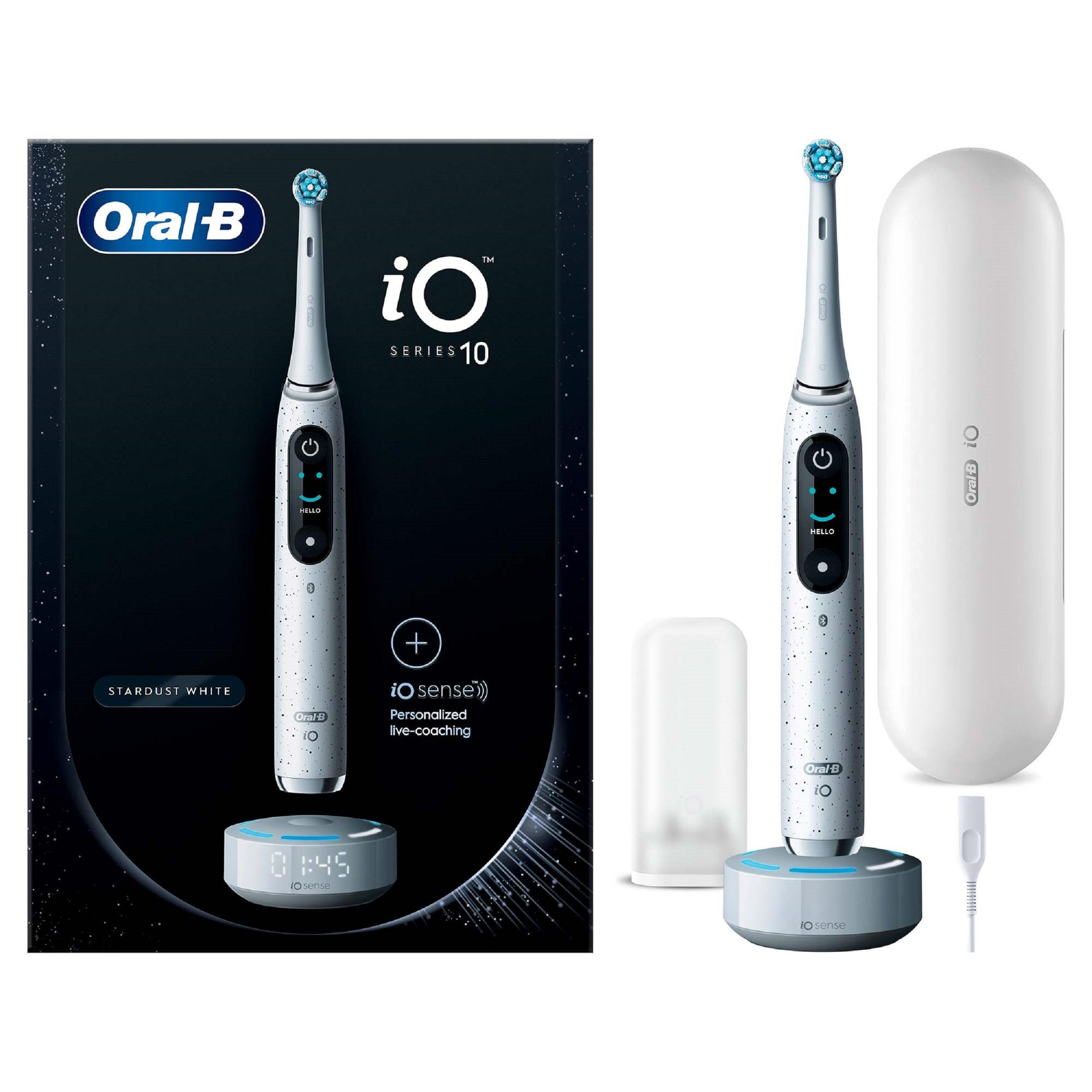 Oral-B iO 10 Şarjlı Diş Fırçası - Stardust Beyaz