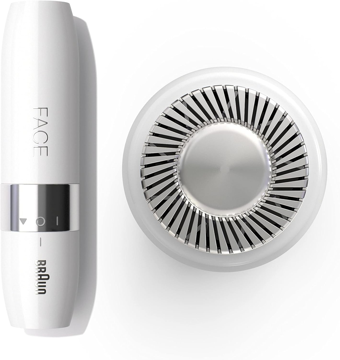 Braun FS1000 Mini Tüy Alma Makinesi + Pil ve Temizleme Fırçası, Seyahat Boy, Kablosuz Kullanım