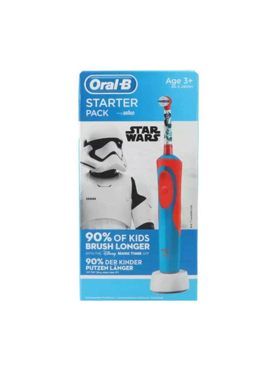 Oral-B Starter Pack Star Wars Çocuklar Için Şarj Edilebilir Diş Fırçası