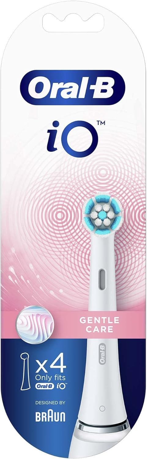 Oral-B iO Gentle Care Beyaz Diş Fırçası Yedek Başlığı 4 Adet