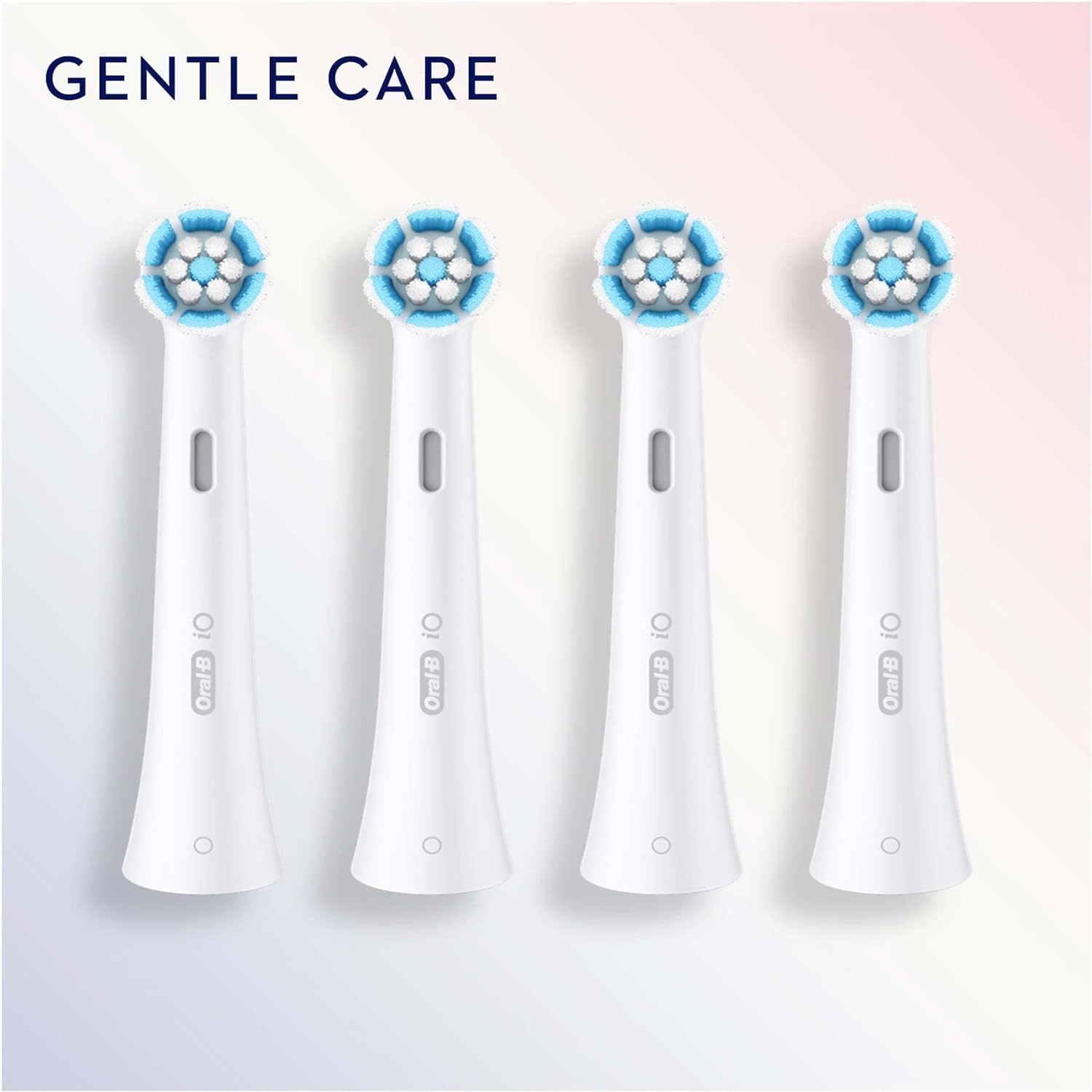 Oral-B iO Gentle Care Beyaz Diş Fırçası Yedek Başlığı 4 Adet