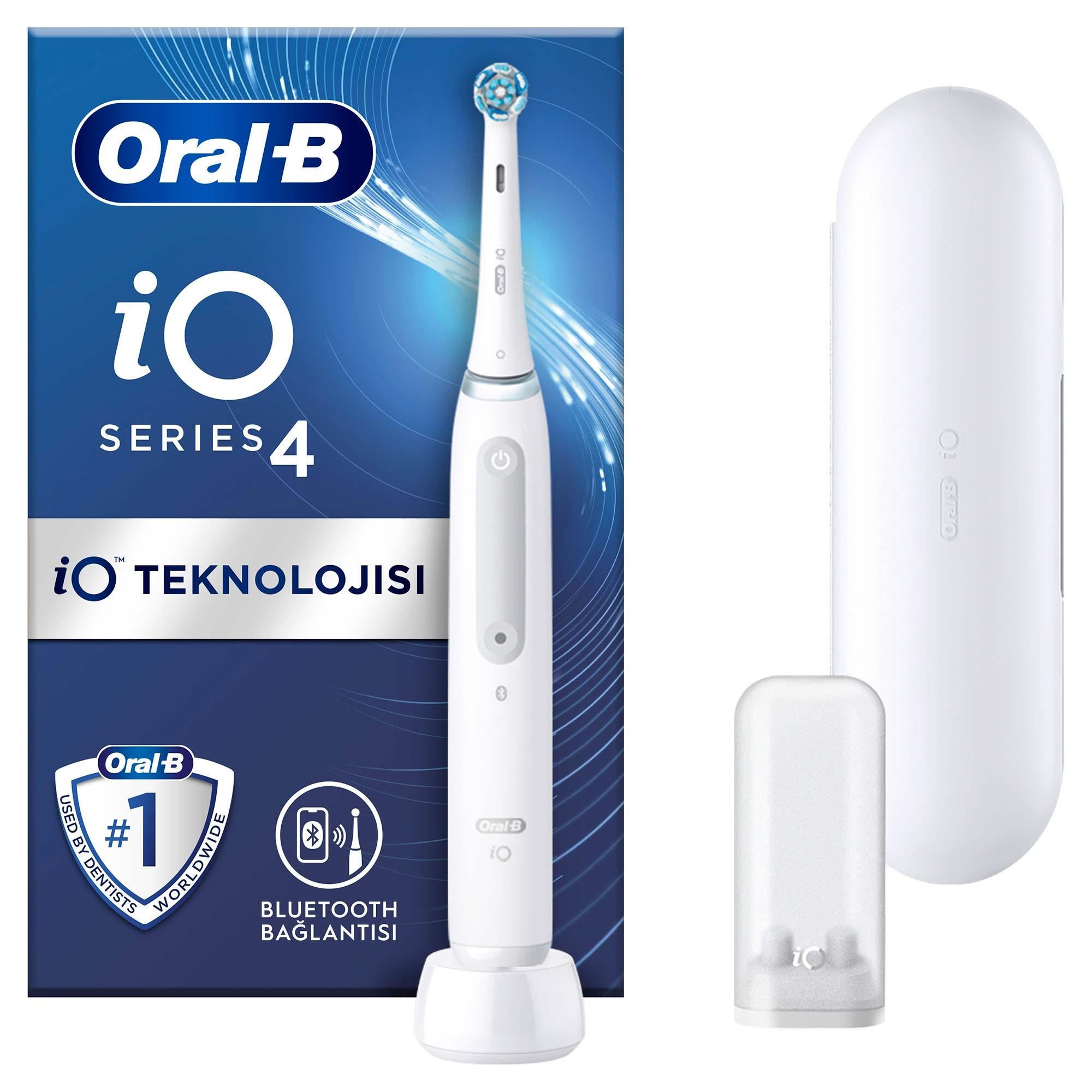 Oral-B iO 4 Şarjlı Diş Fırçası - Beyaz