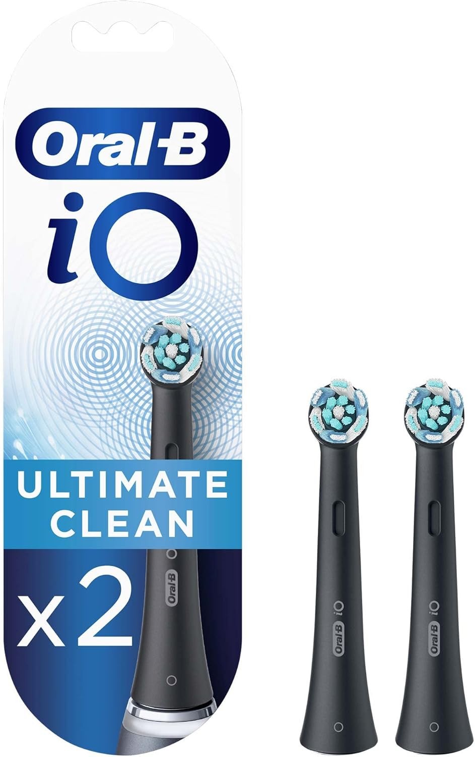 Oral-B iO Ultimate Clean Siyah Diş Fırçası Yedek Başlığı 2 Adet