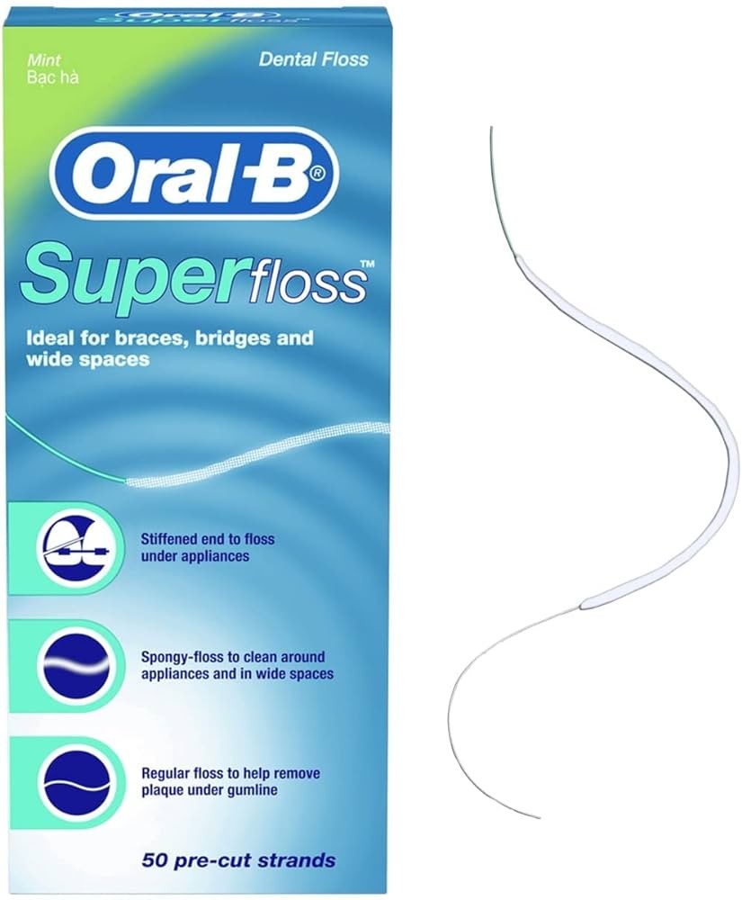 Oral-B Diş İpi Super Floss 50 Adet