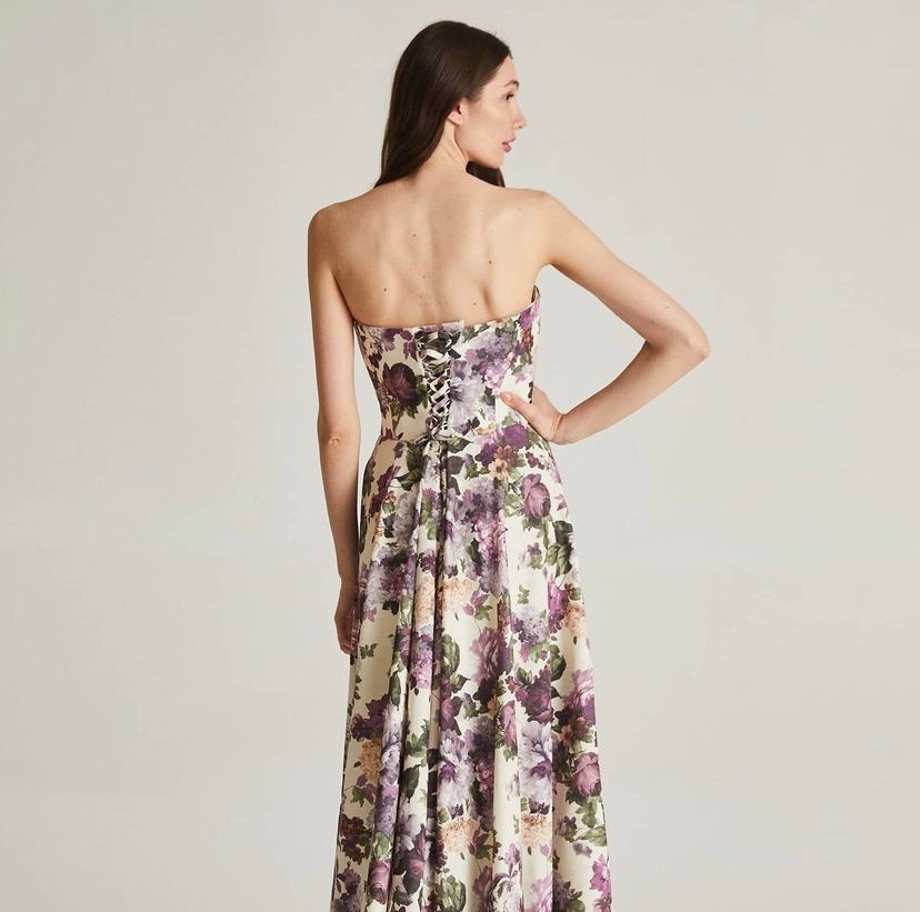 Floral Haute Couture Dress 