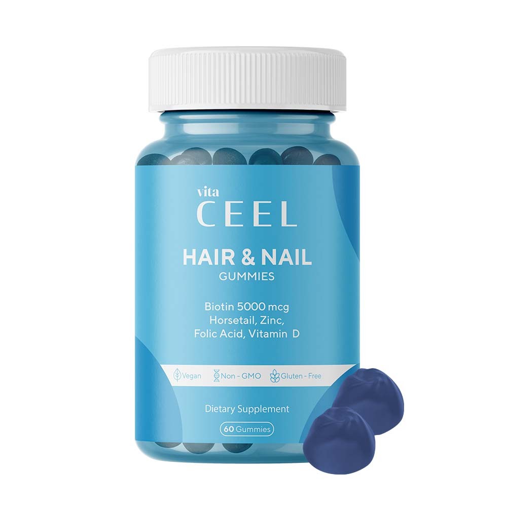 Dual Skin and Hair & Nail Gummy Vegan Chewable Vitamin