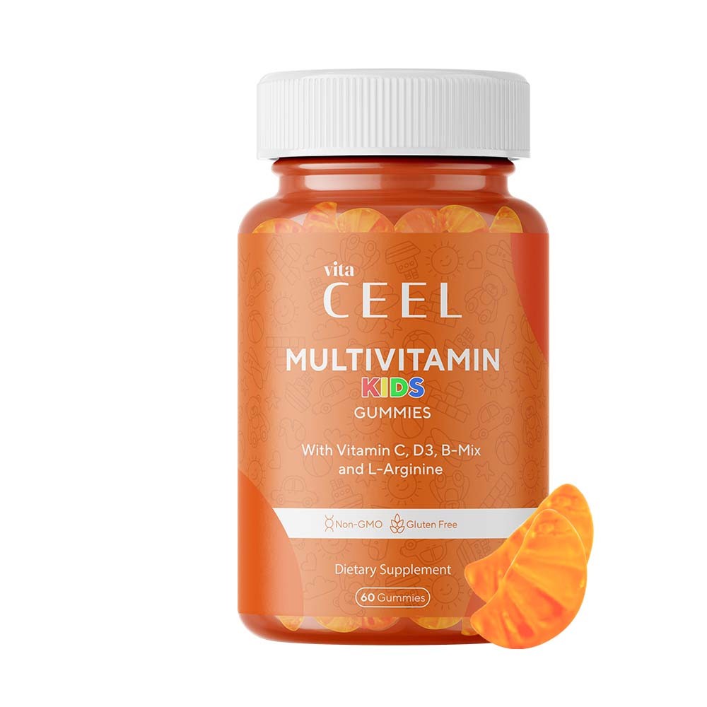 Dual Developmental Age Multivitamin for Children Vitamin C, D, B Mix, L-arginine