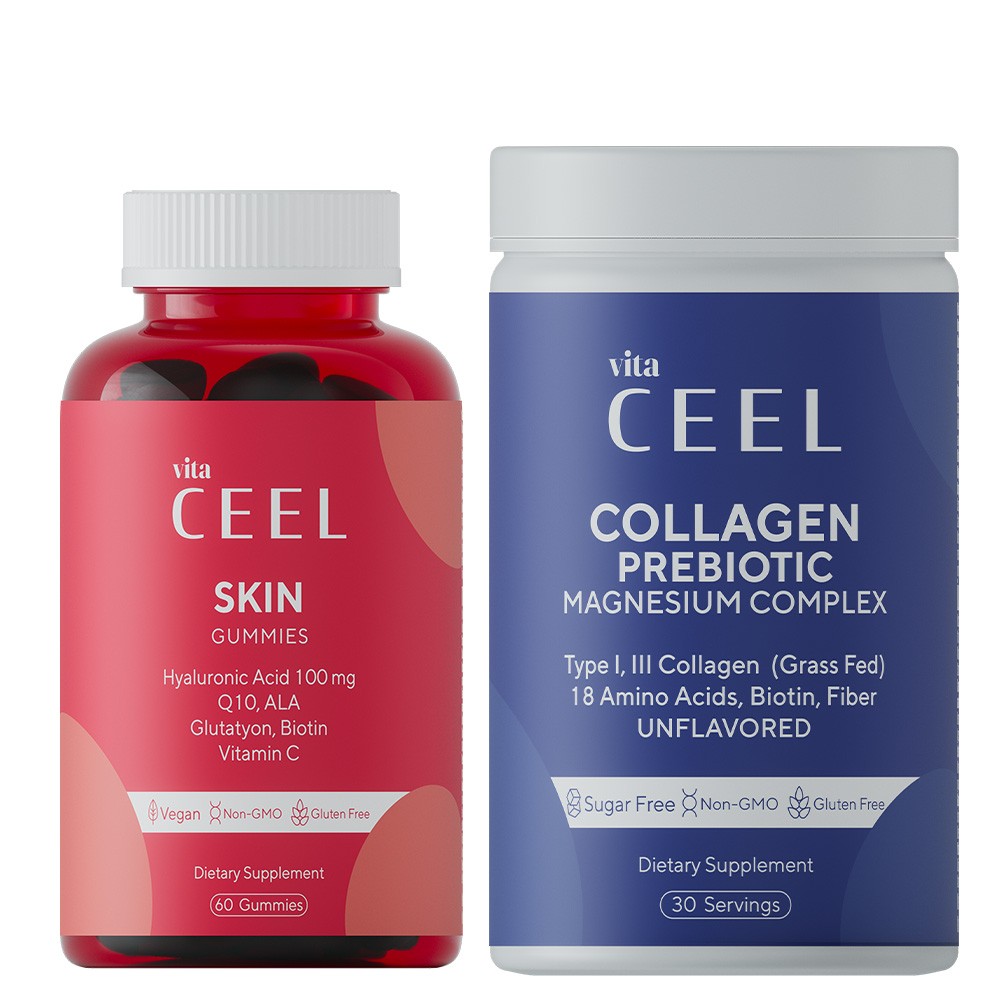 2'li Cilt Vitamini Ve Magnezyum Complex, Collagen Tip 1, 3