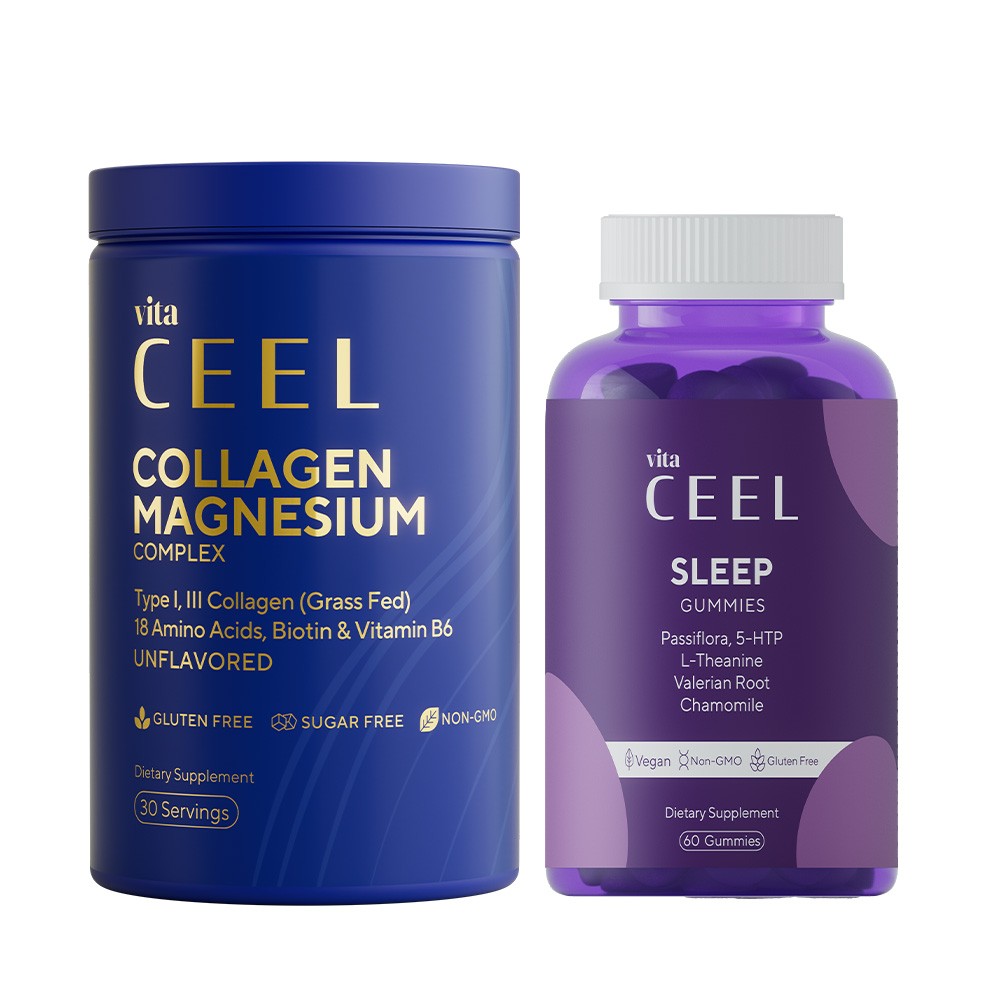 2 'li Uyku Vitamini Ve Magnezyum Complex, Collagen Tip 1, 3