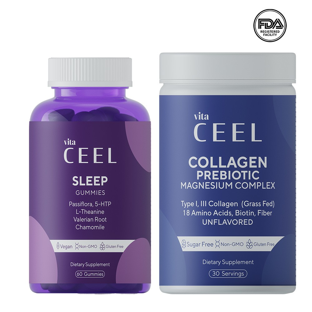 2 'li Uyku Vitamini Ve Magnezyum Complex, Collagen Tip 1, 3