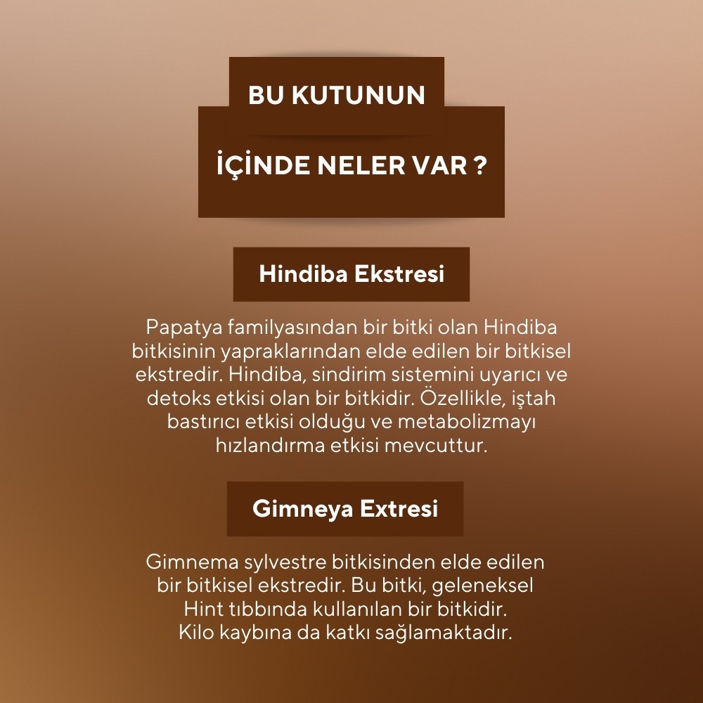 Hindiba ve Gimneya Detox Kahvesi