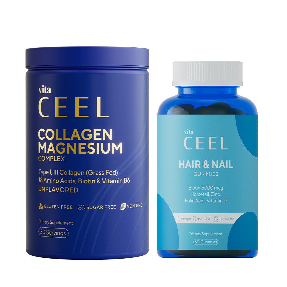 2'li Saç& Tırnak Vitamini Ve Magnezyum Complex, Collagen Tip 1, 3