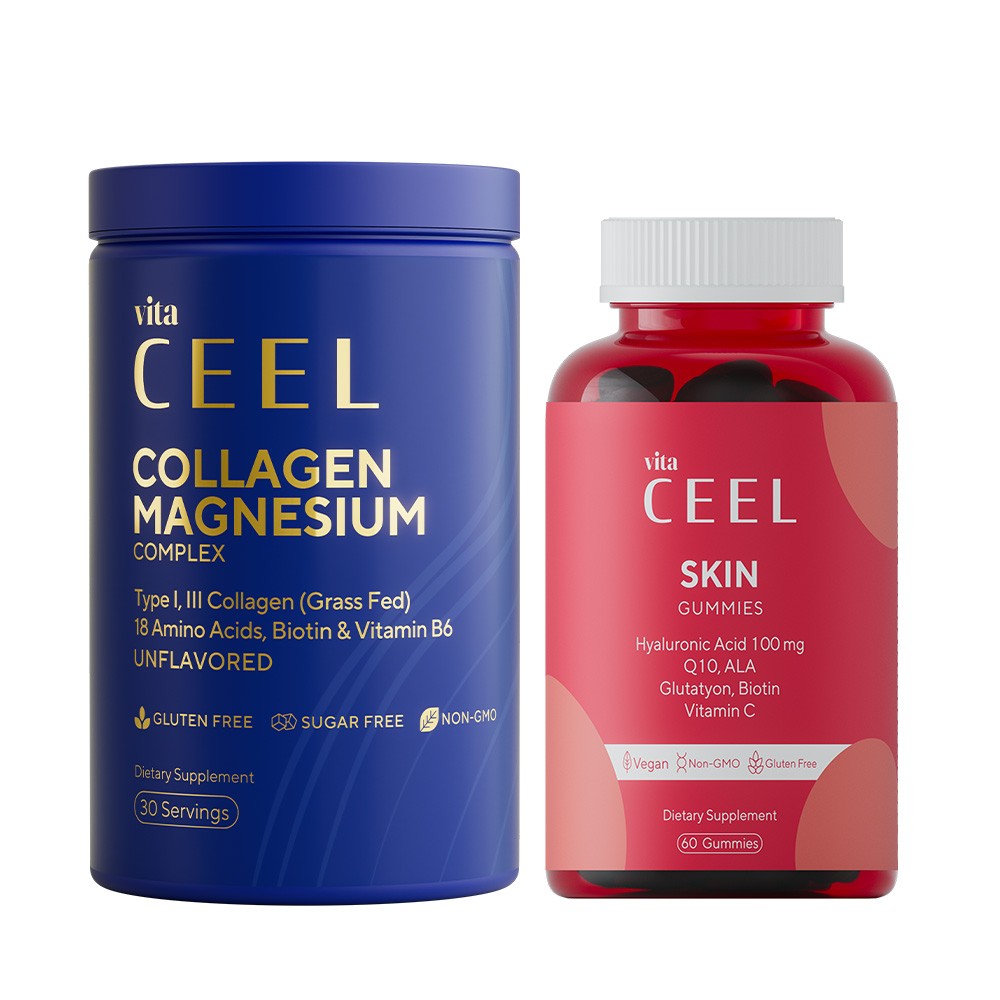 2'li Cilt Vitamini Ve Magnezyum Complex, Collagen Tip 1, 3