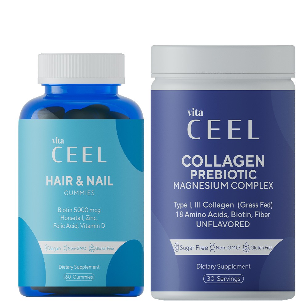 2'li Saç& Tırnak Vitamini Ve Magnezyum Complex, Collagen Tip 1, 3