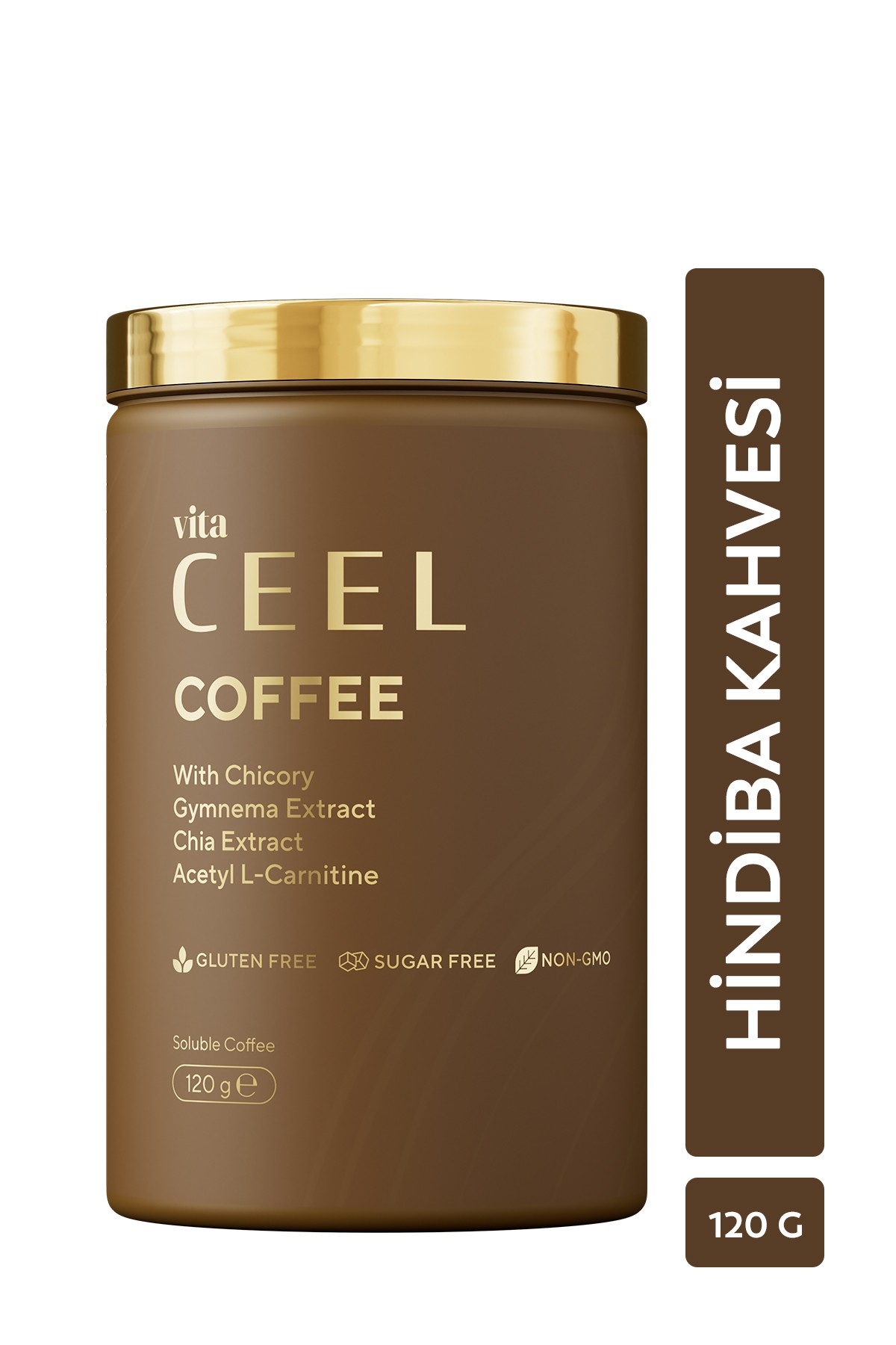 Hindiba, Gimneya, Chia Extract, L-Karnitim İçeren Detox Kahve