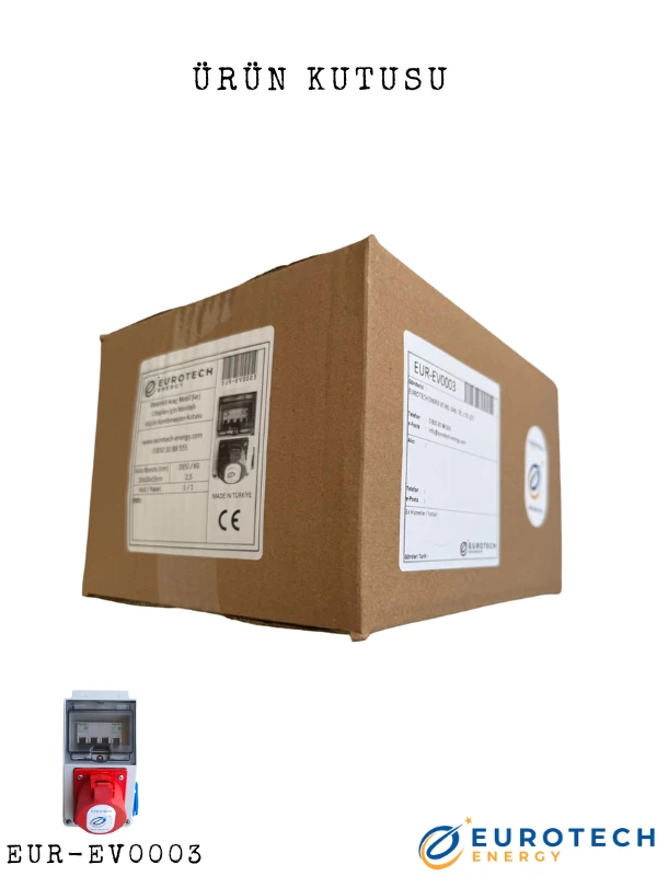 Trifaze Montajlı Küçük Kombinasyon Kutusu - EuroBox Mini