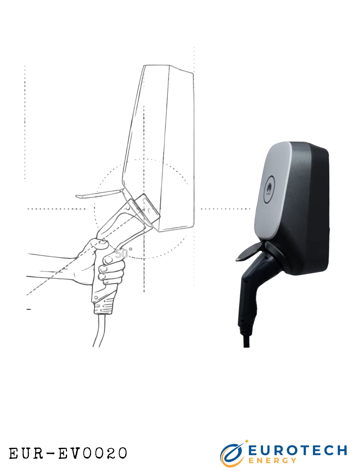 Huawei AC 22kW Elektrikli Araç Şarj Cihazı