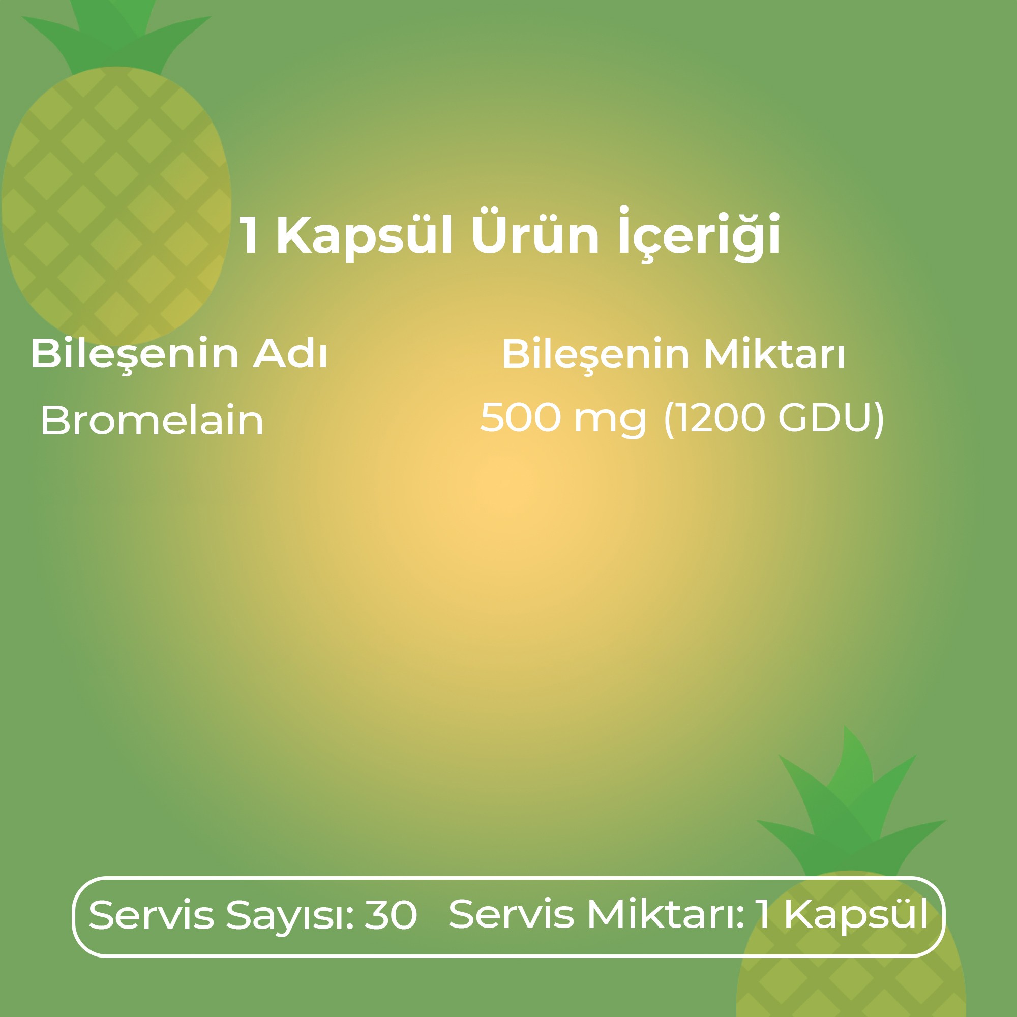 Krom & Bromelain Vegan Kapsül | Formunu Güçlendiren İkili Set  