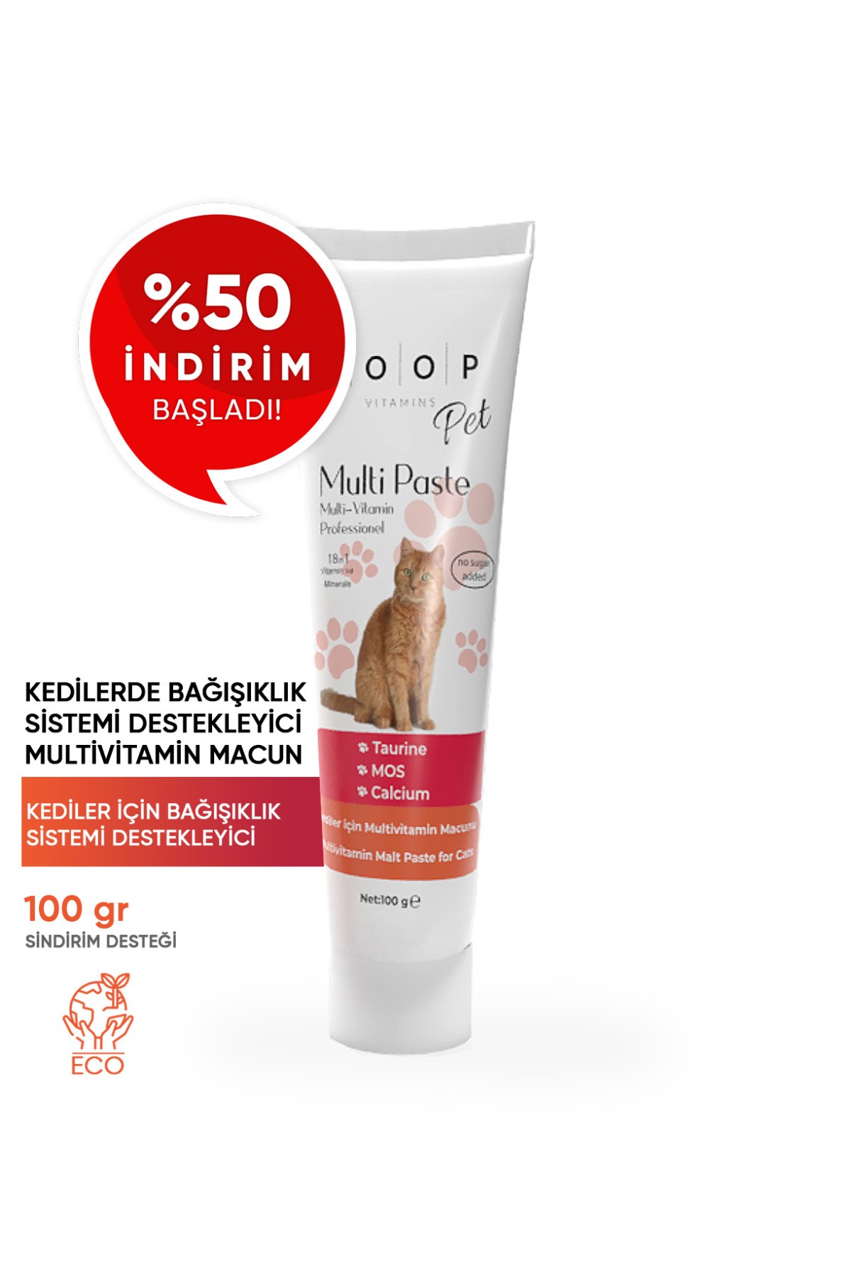 Pet Multi Paste Multi-Vitamin Macun 100 gr