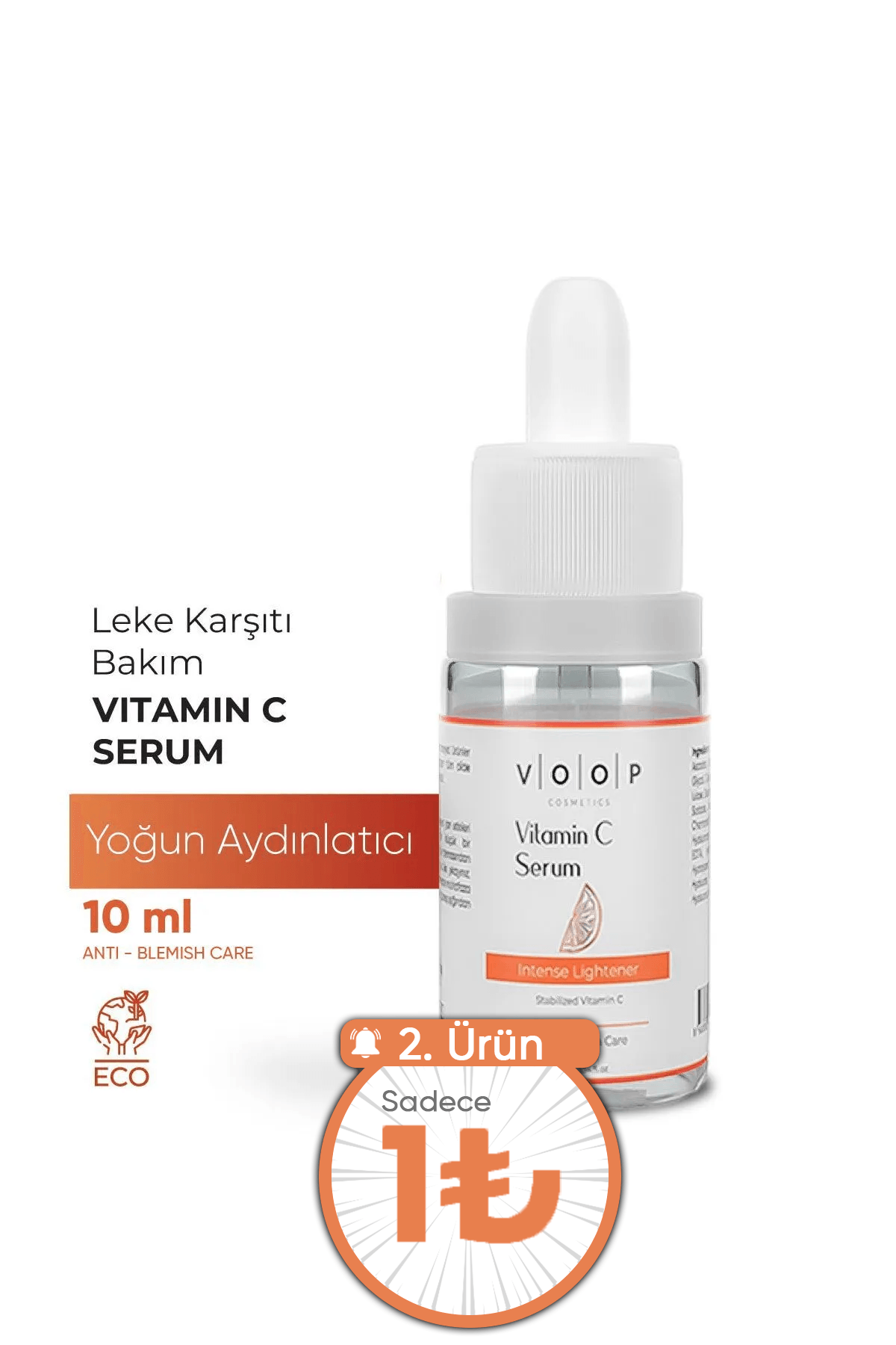 Koyu Leke Karşıtı & Yoğun Aydınlatıcı Vitamin C Serum | Özel Förmül - 10 ml