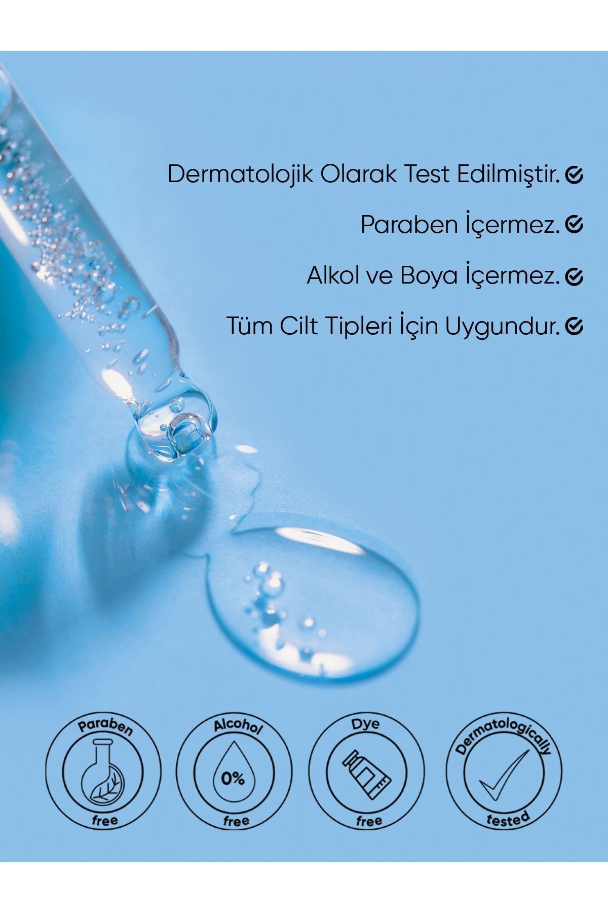 Hyaluronik Asit Serum | Derinlemesine Yoğun Yüz Nemlendirici - 30 ml