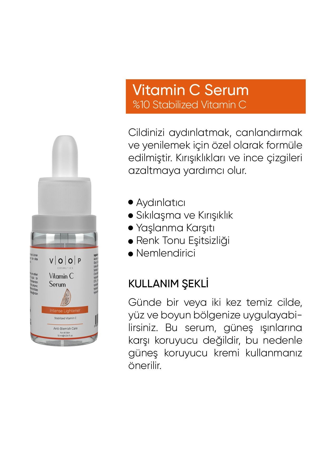 Leke Karşıtı & Cilt Aydınlatıcı Mini Serum Bakım Seti - 10 ml